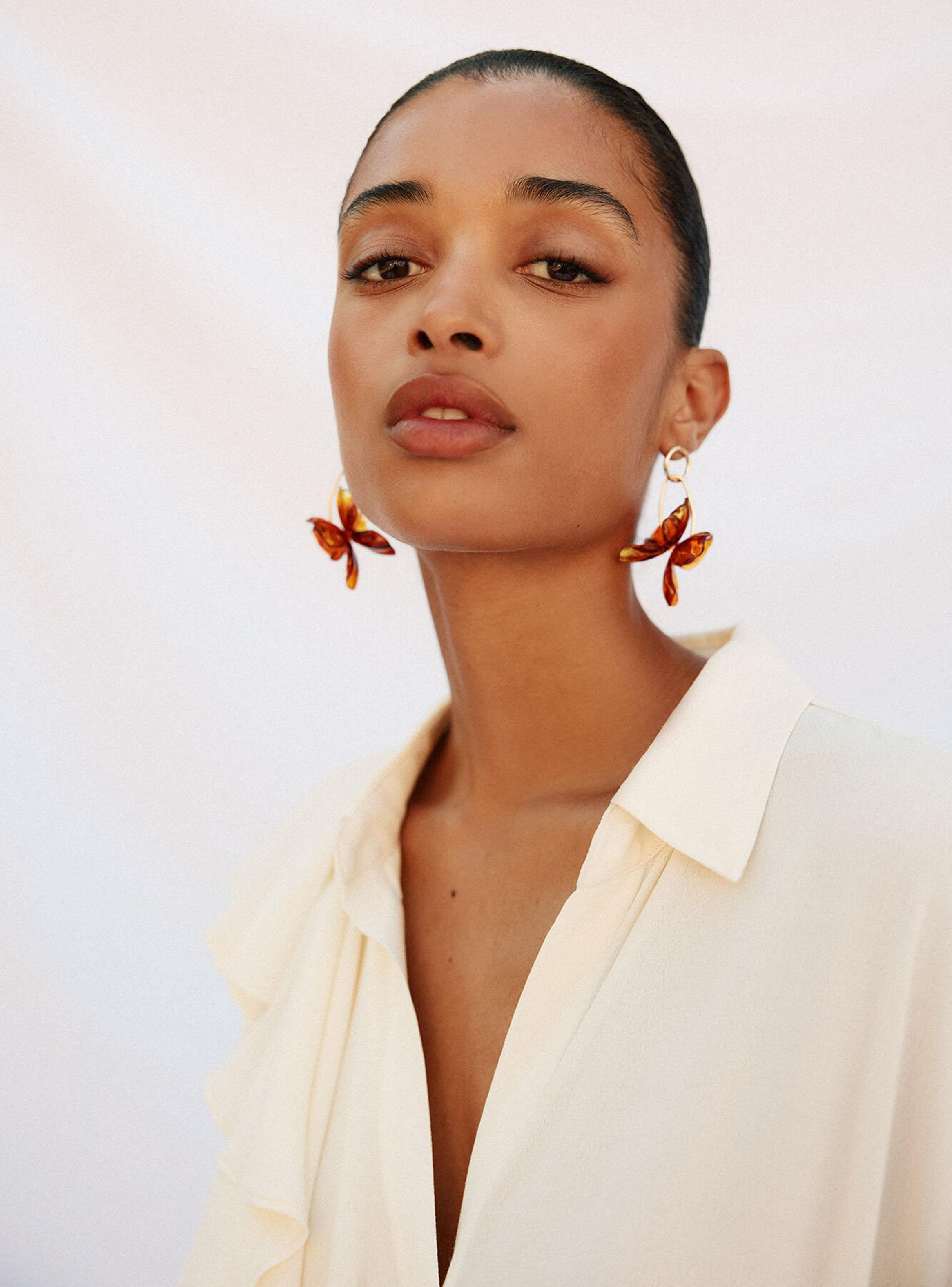 Camisa Volante Manga Larga-3