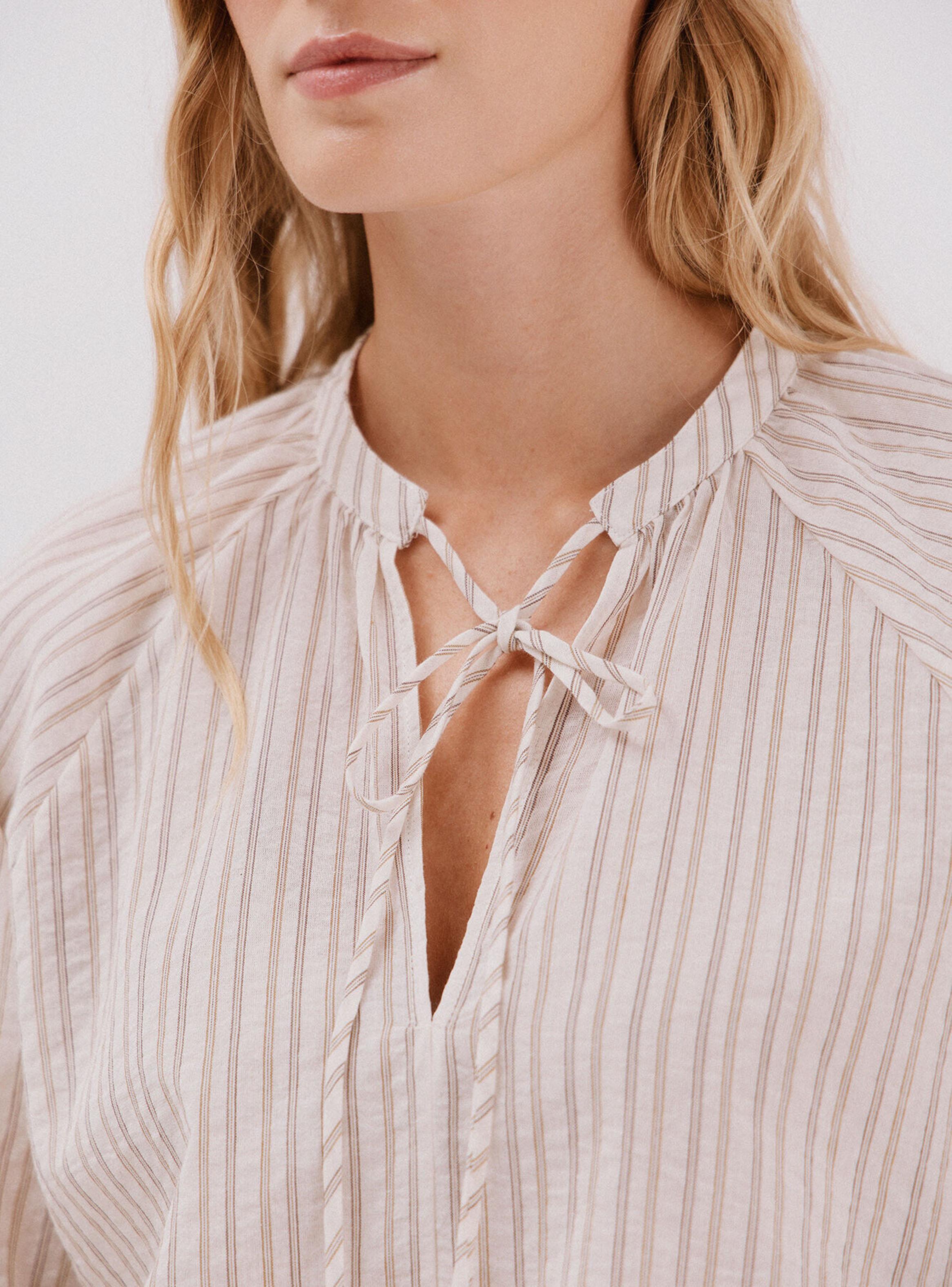 Blusa Rayas Cordón-2