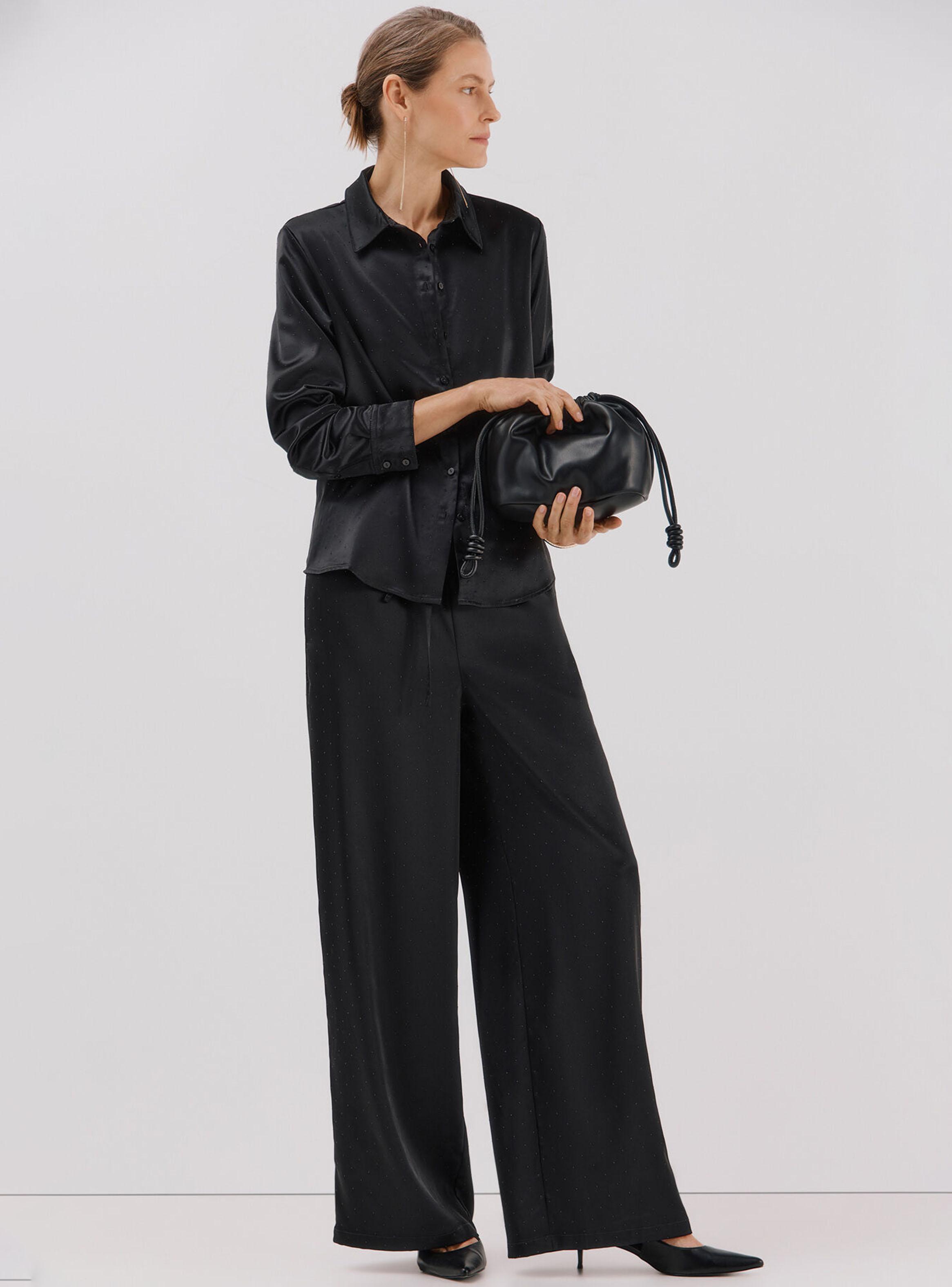 Camisa Satinada Brillos-4