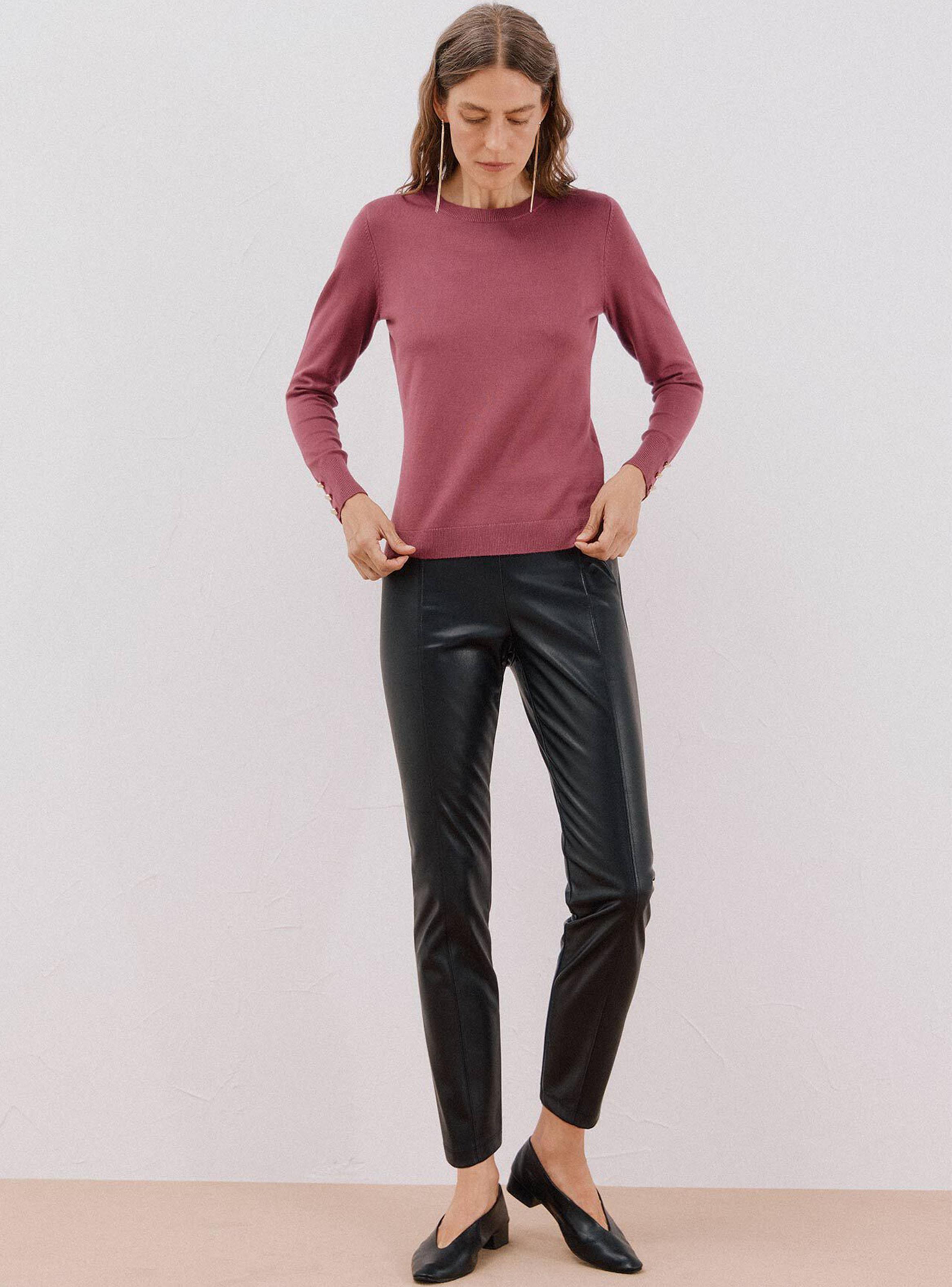 Jeans Legging Polipiel Elástica-3