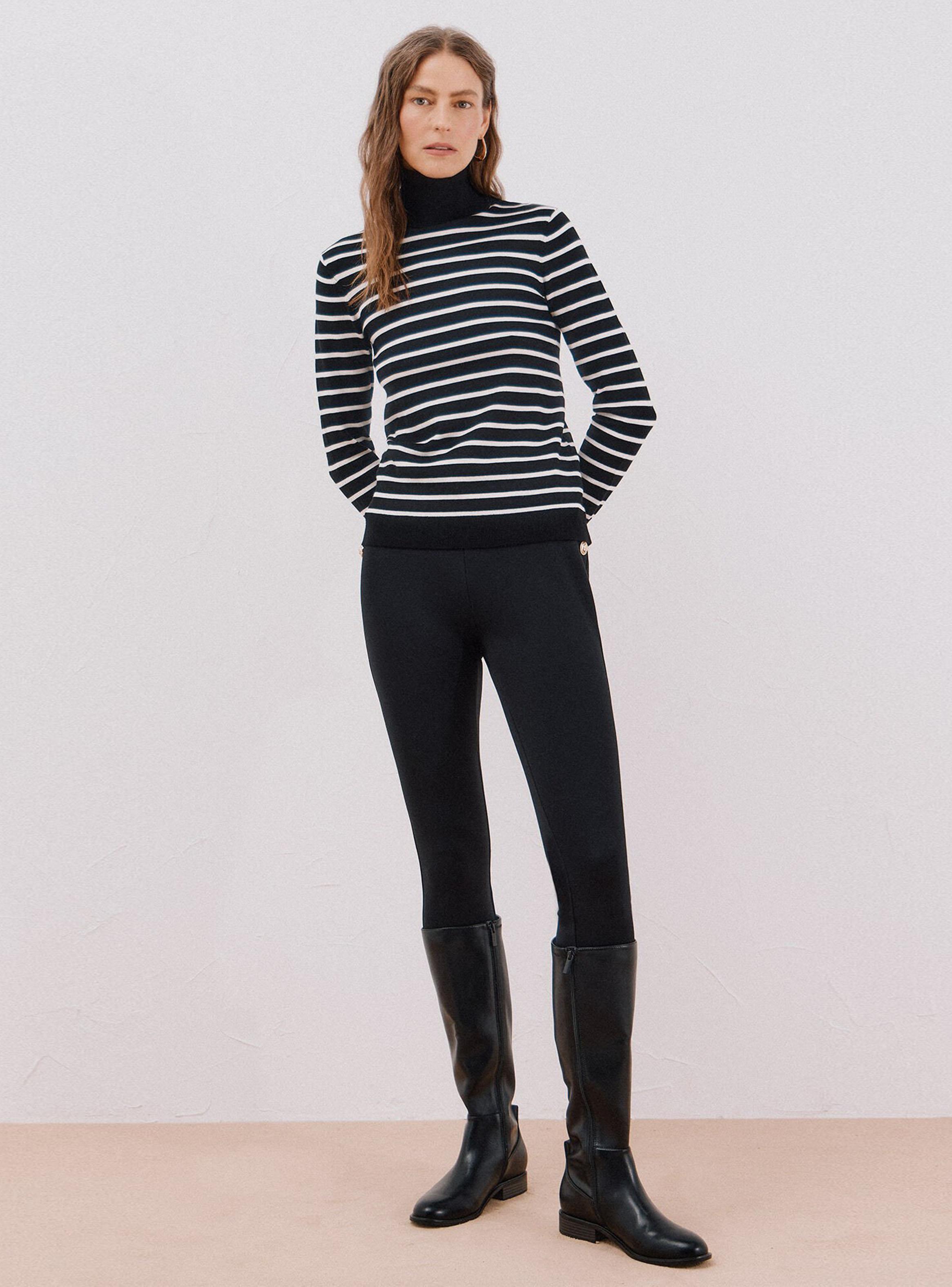 Chaleco Manga Corta Rayas-4