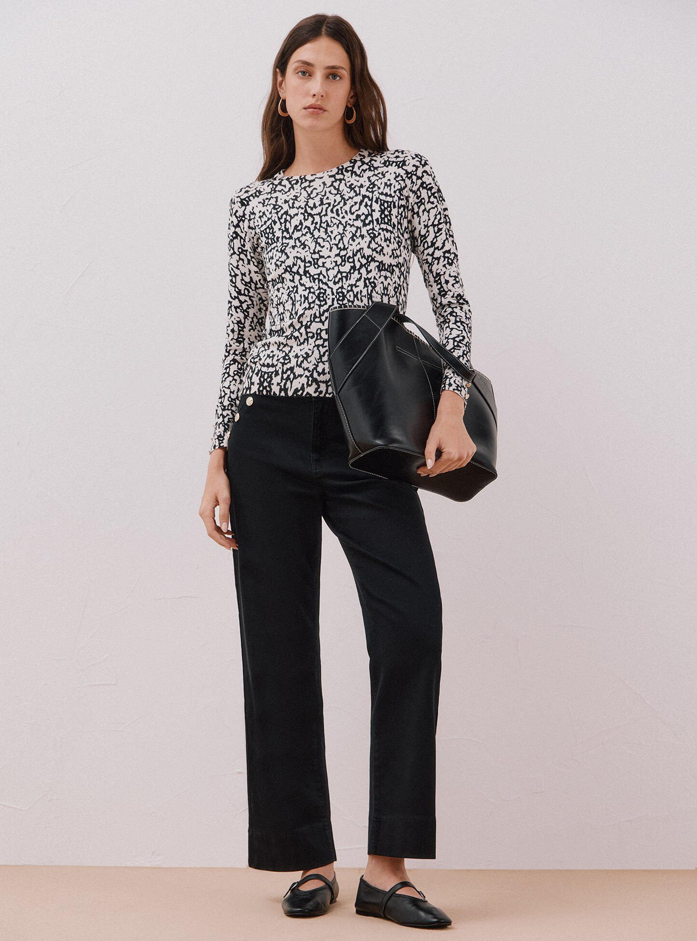 Chaleco Punto Estampado-3