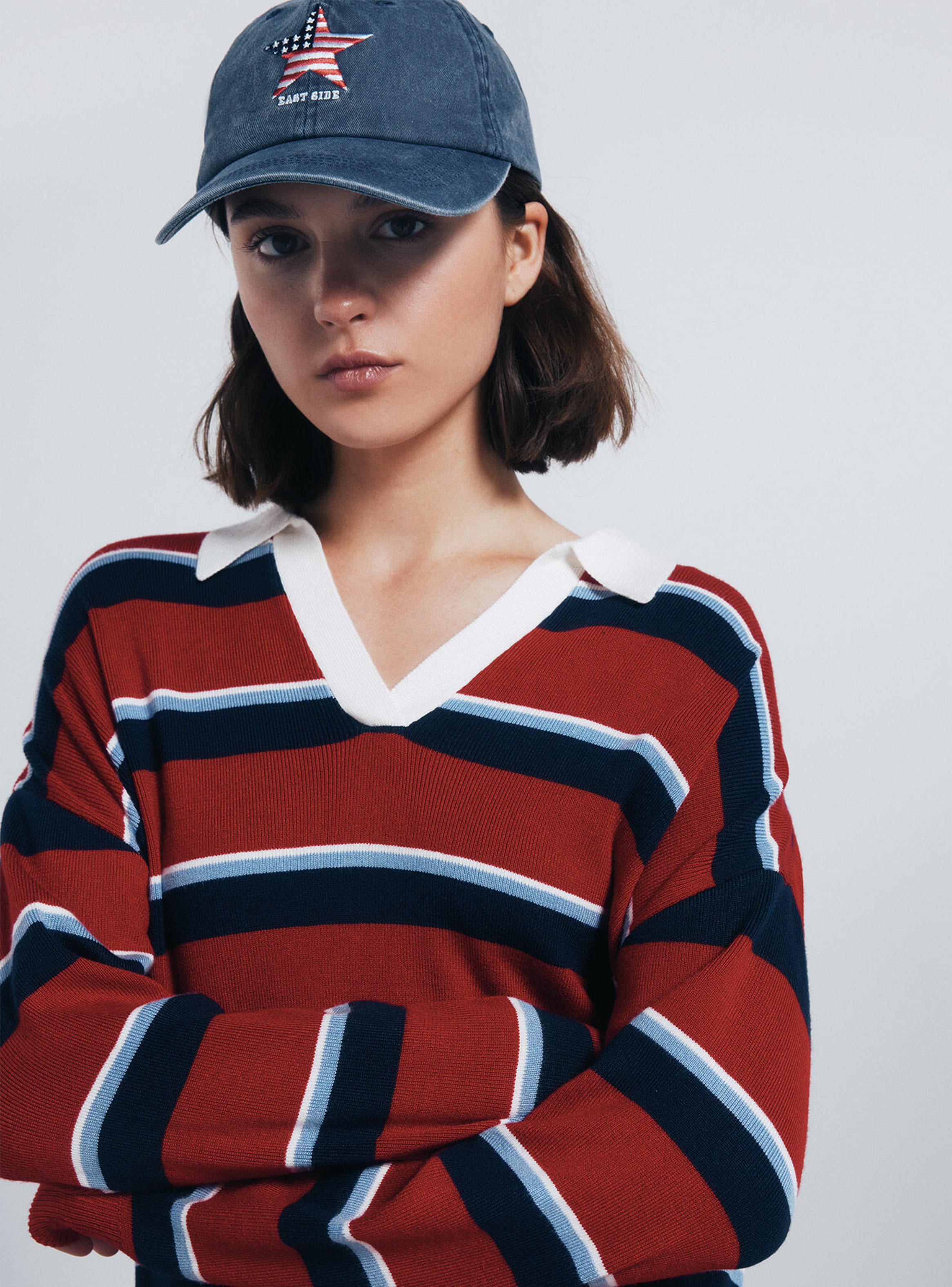 Chaleco Polo Rayas-2