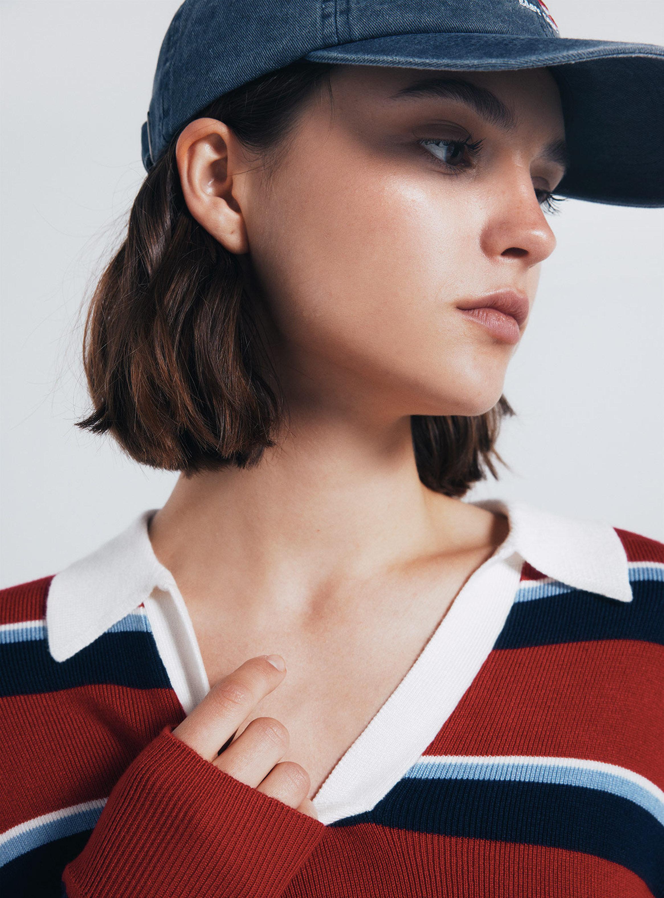 Chaleco Polo Rayas-3