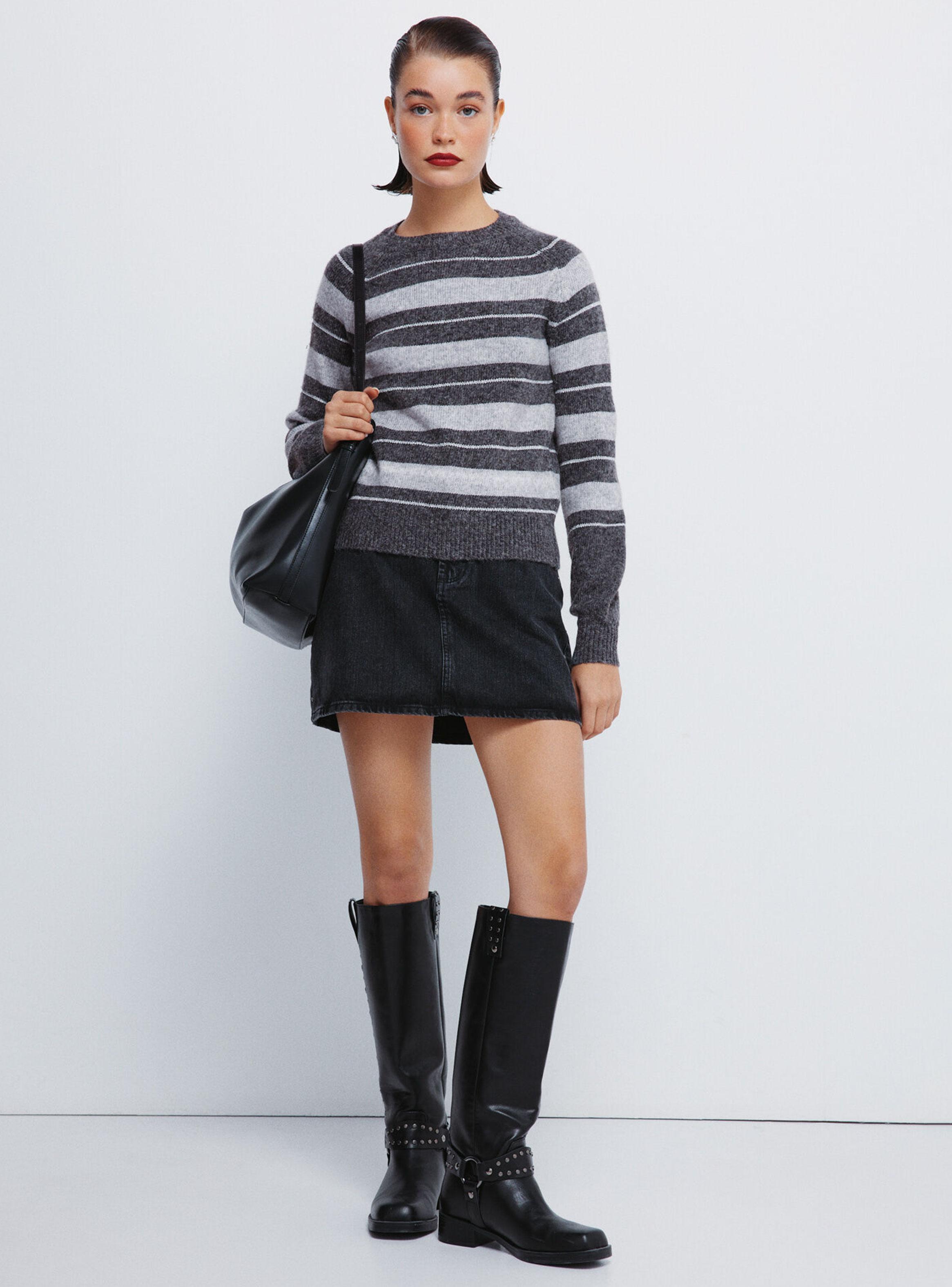 Chaleco Rayas Lurex-3