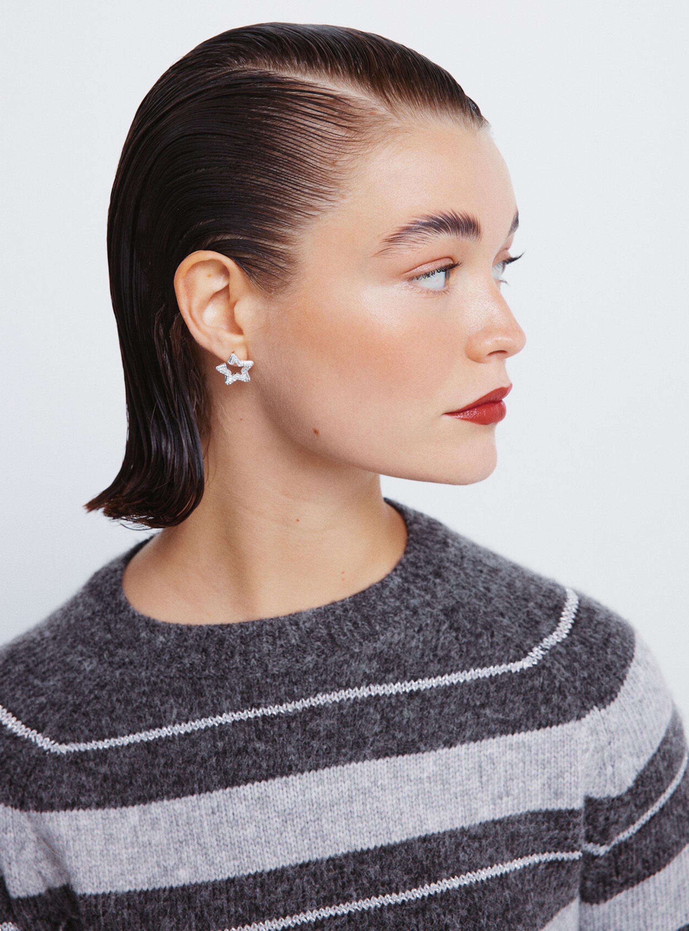 Chaleco Rayas Lurex-2