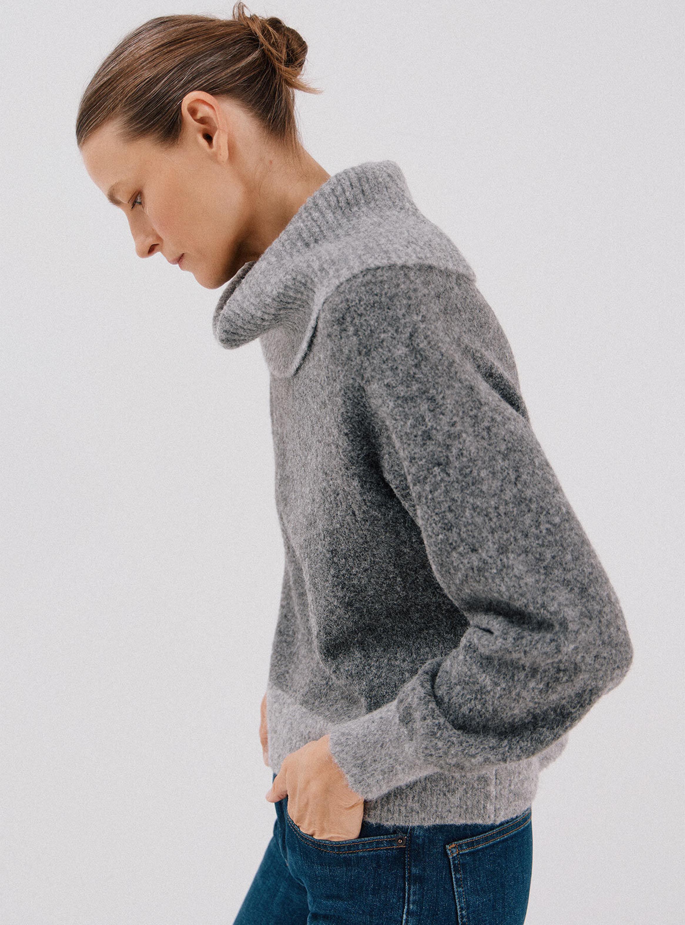 Chaleco Punto Combinado-2