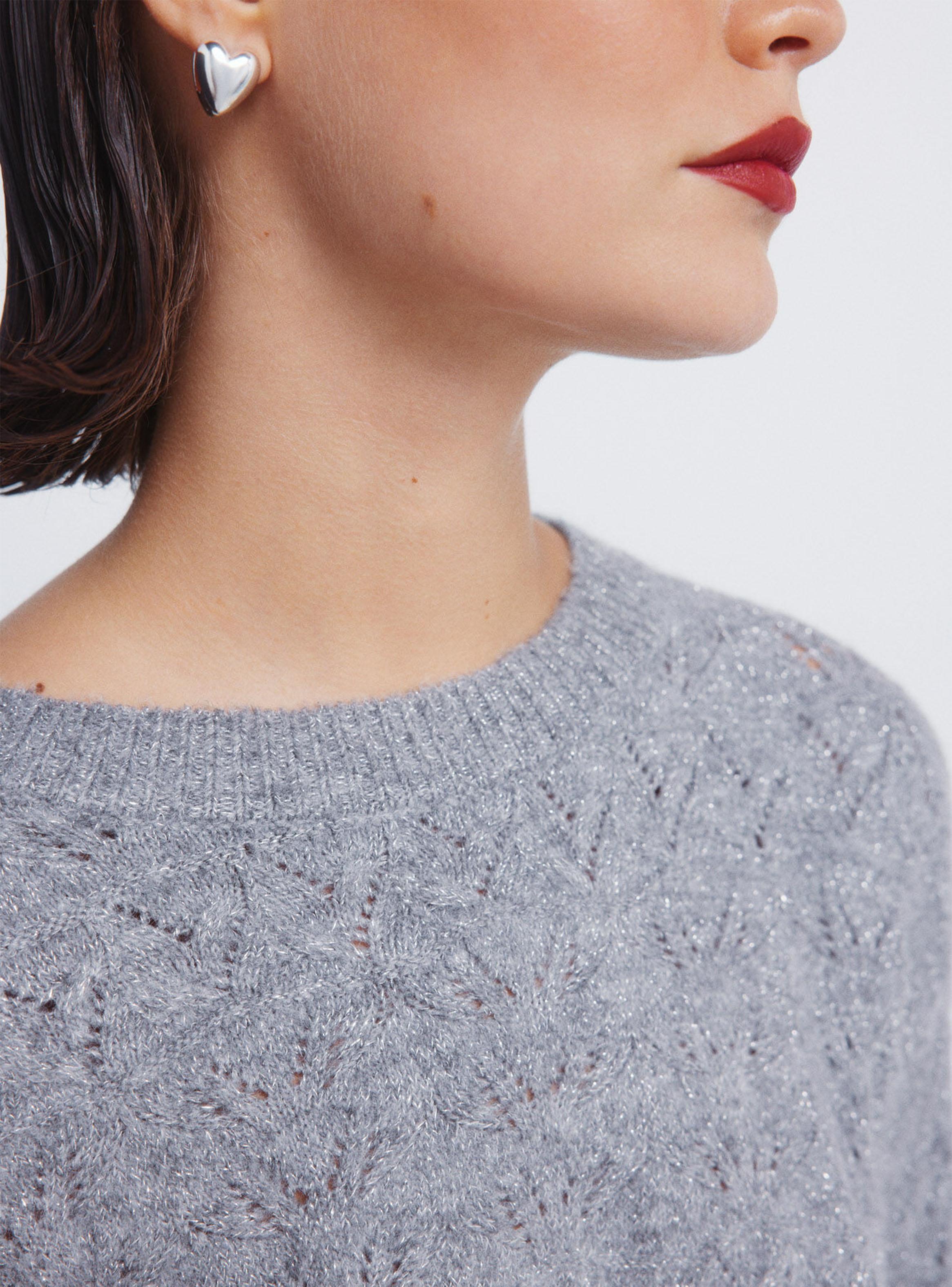 Sweater Pointelle Lurex-3
