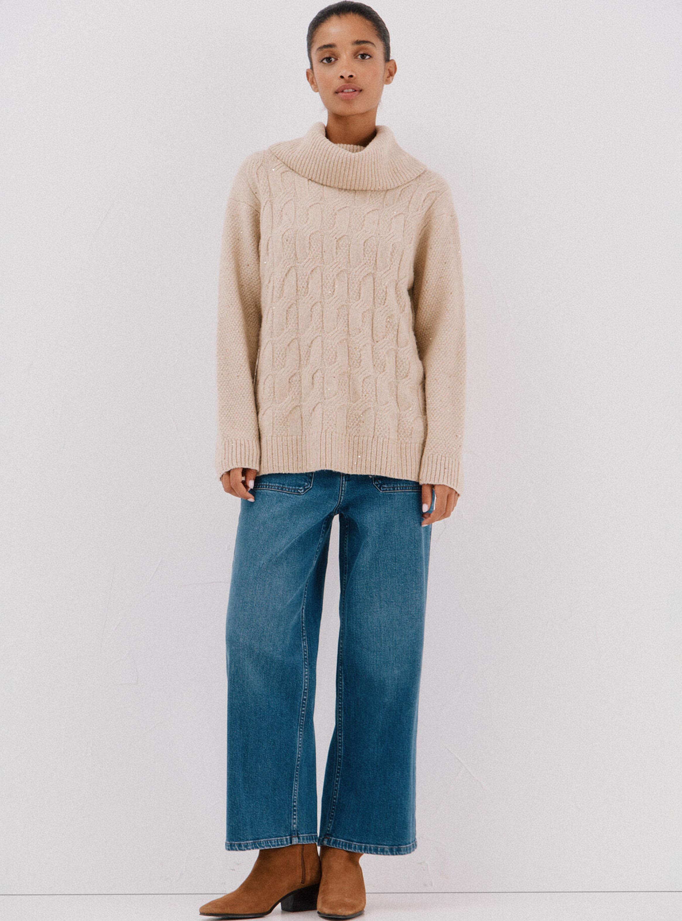 Chaleco Punto Lentejuelas-4