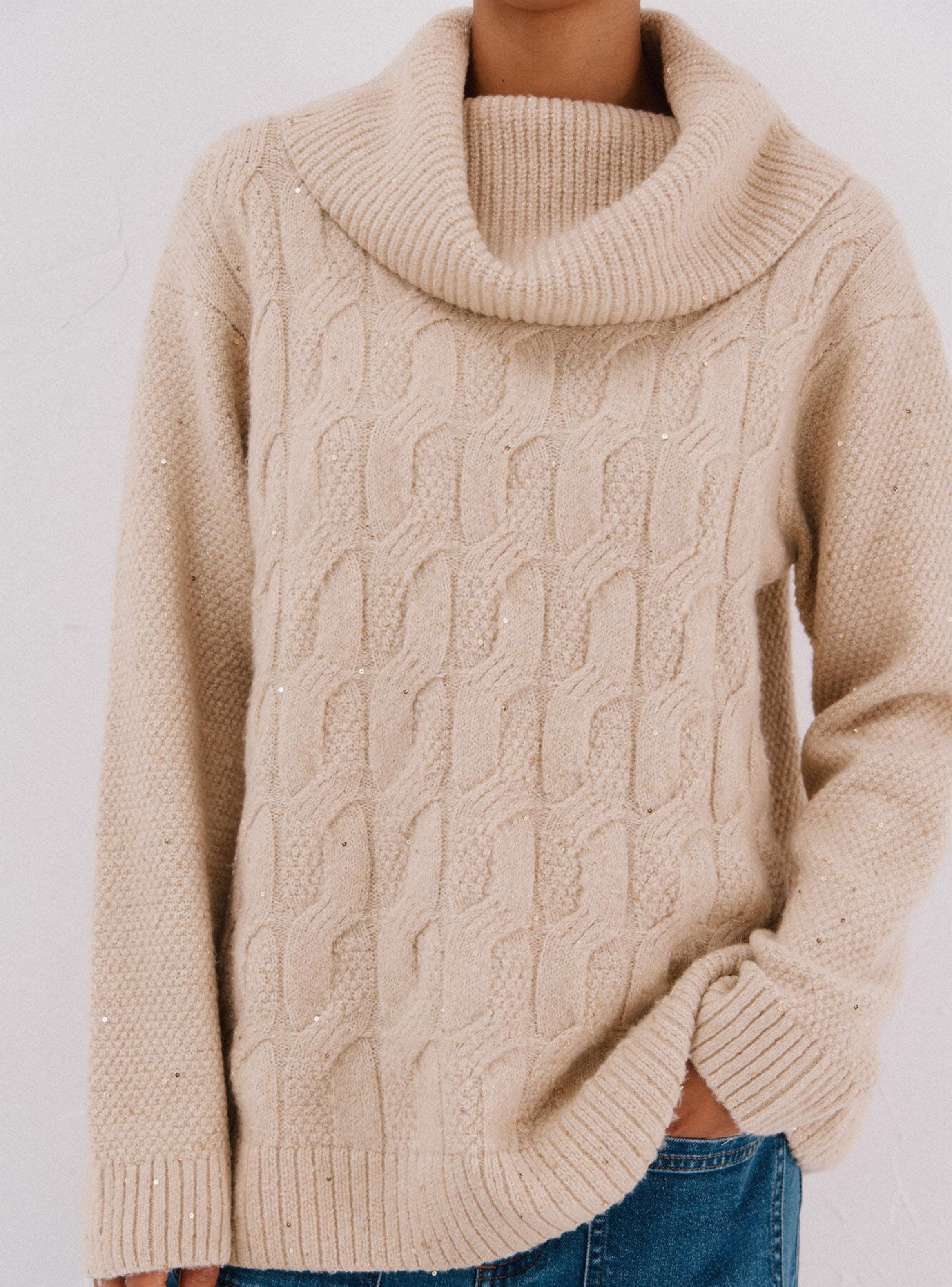 Chaleco Punto Lentejuelas-3