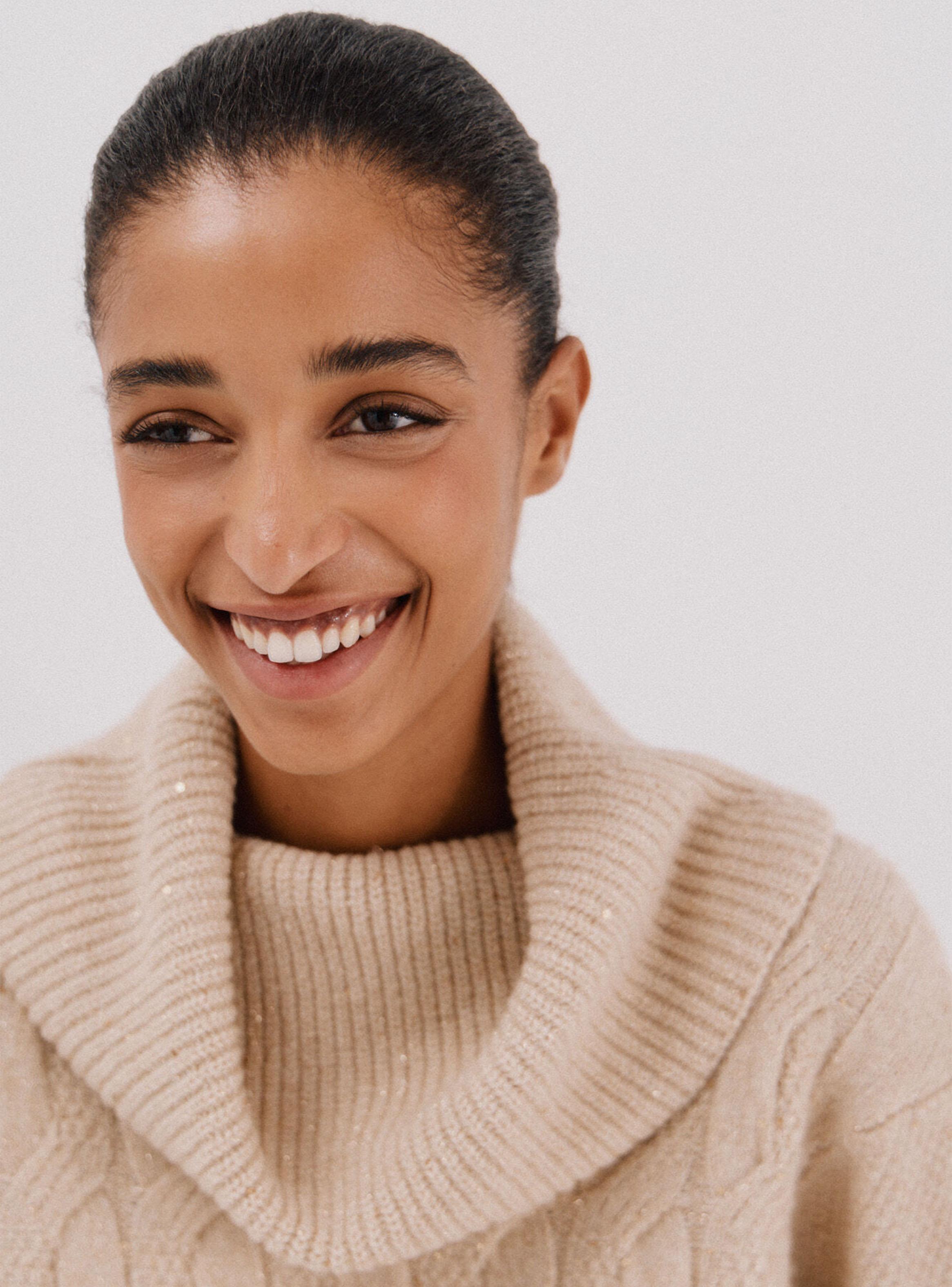 Chaleco Punto Lentejuelas-2