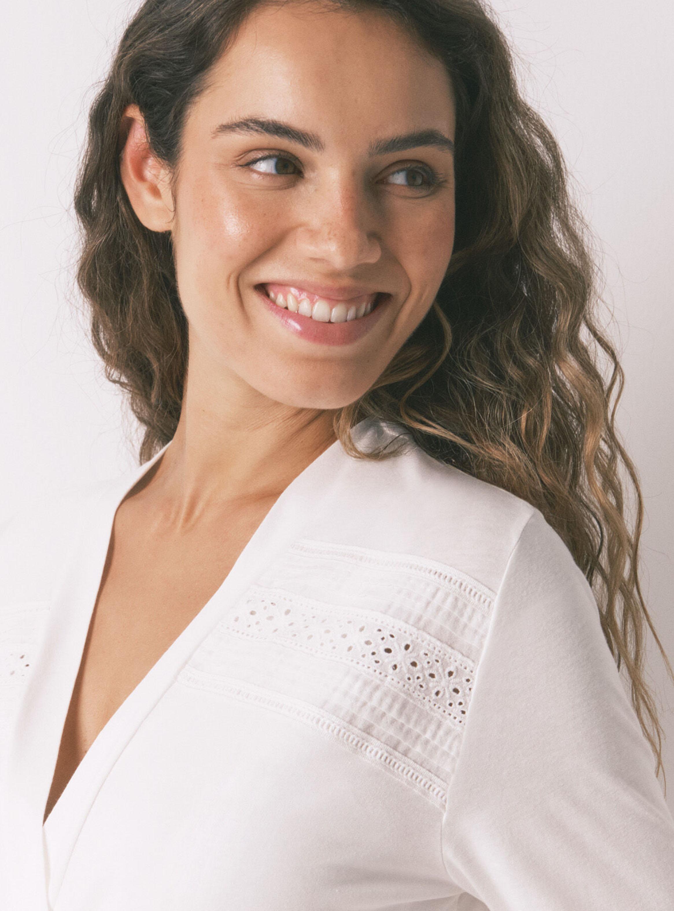 Bata Larga Maternity Clásico-4