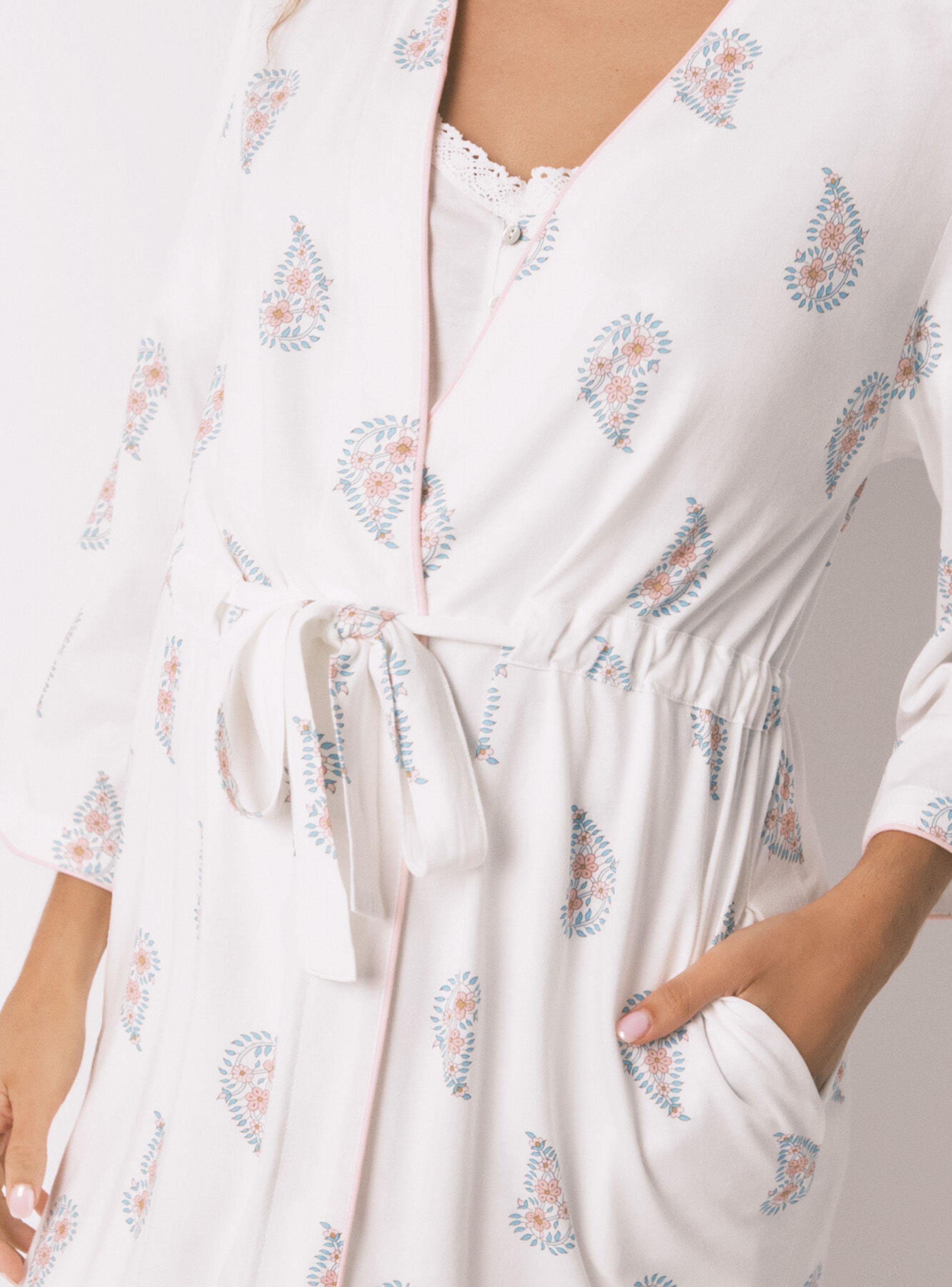 Bata Larga Maternity Print Sello-4