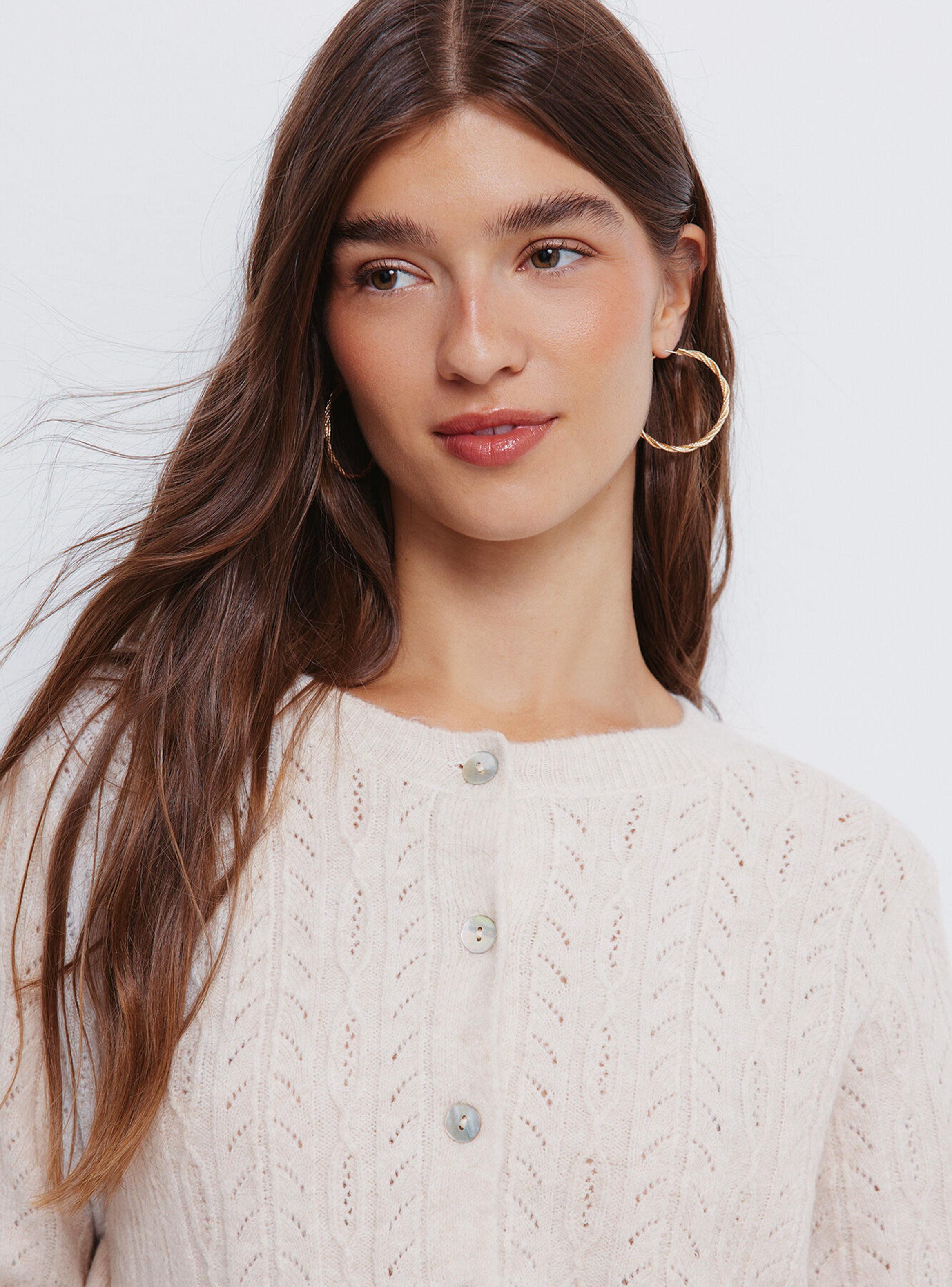 Cárdigan Pointelle-2