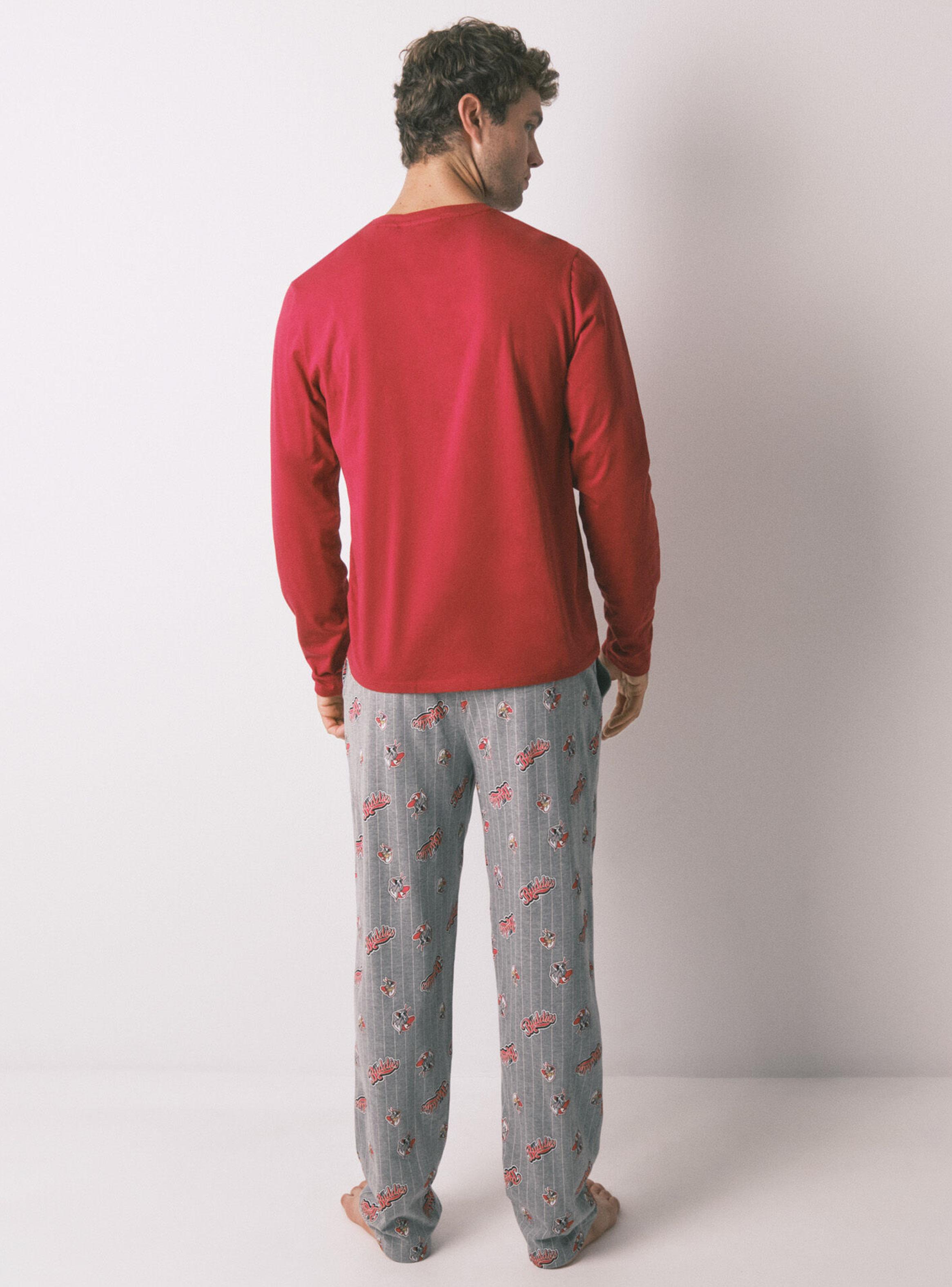 Pijama Largo Algodón Buddies-1
