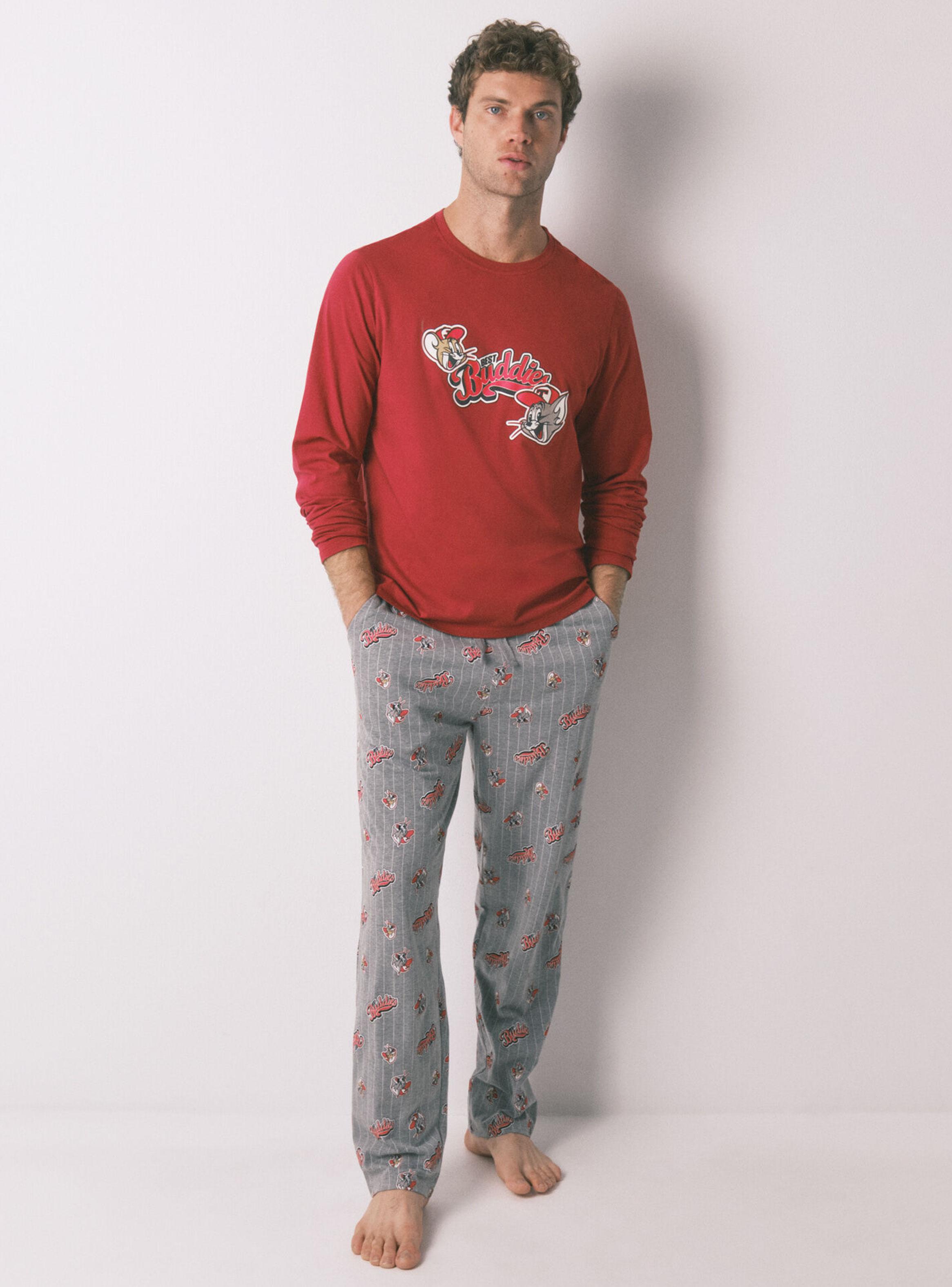 Pijama Largo Algodón Buddies-0
