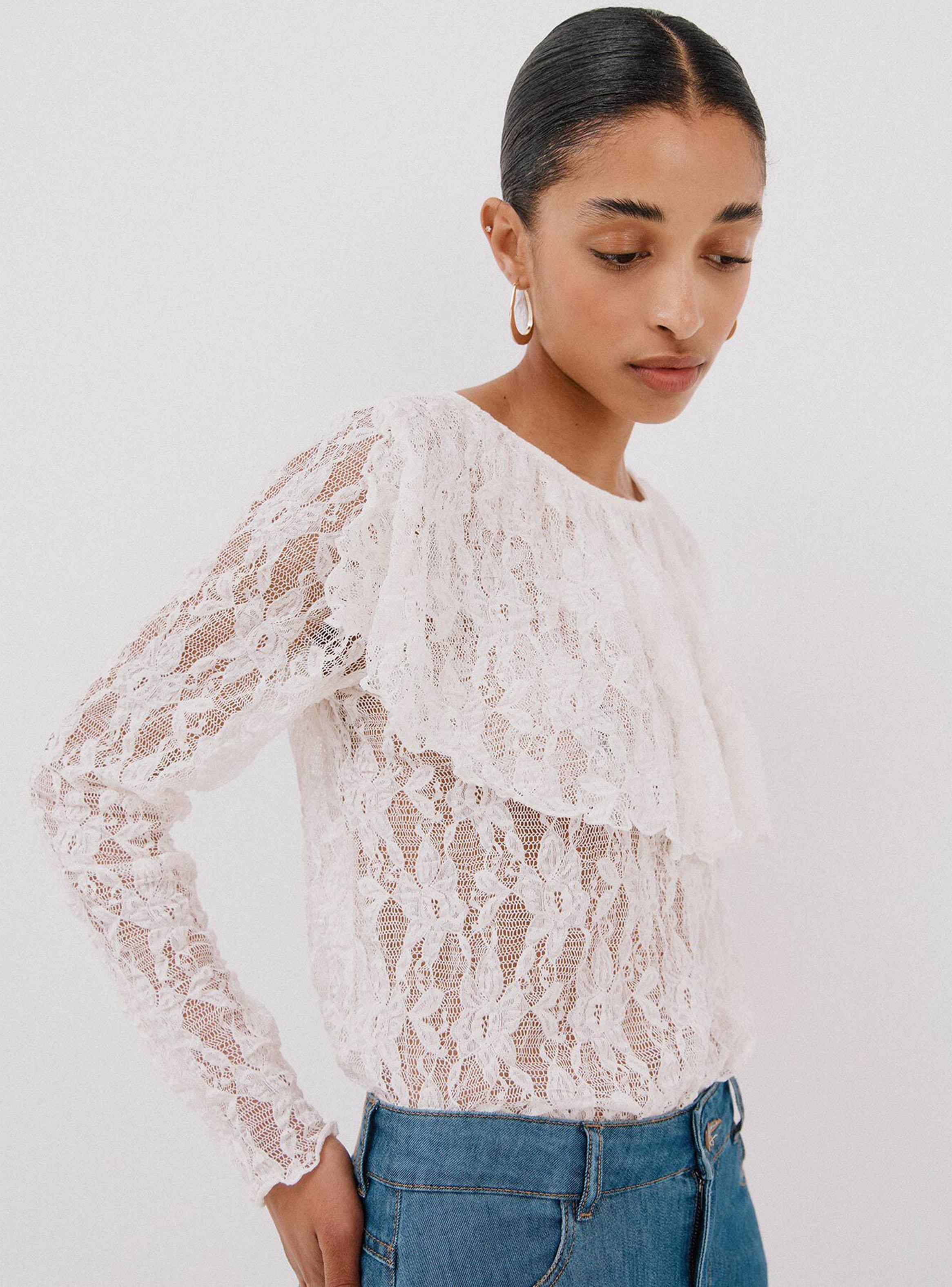 Top Encaje Volante-2