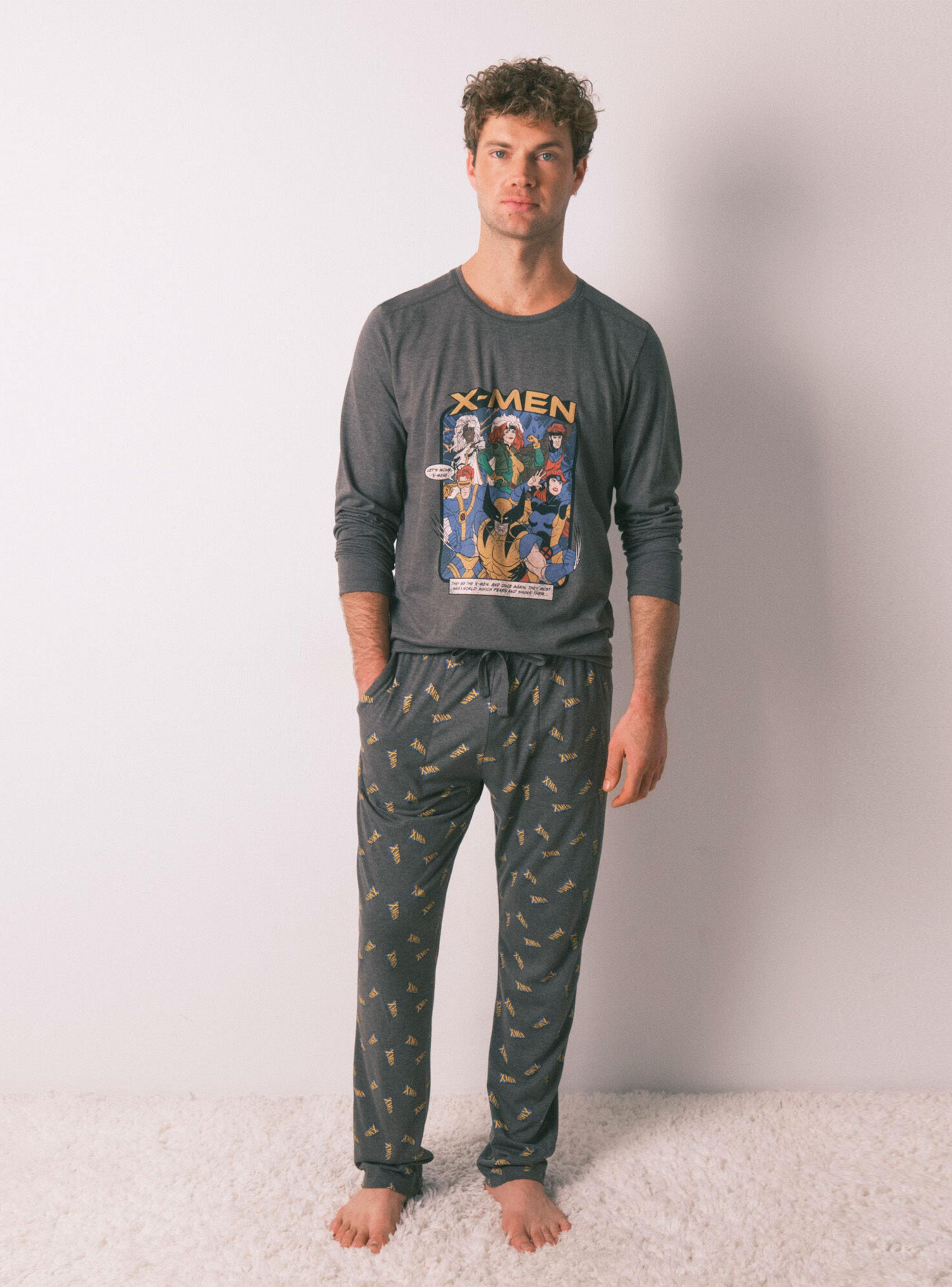 Pijama Largo Algodón X Men-0