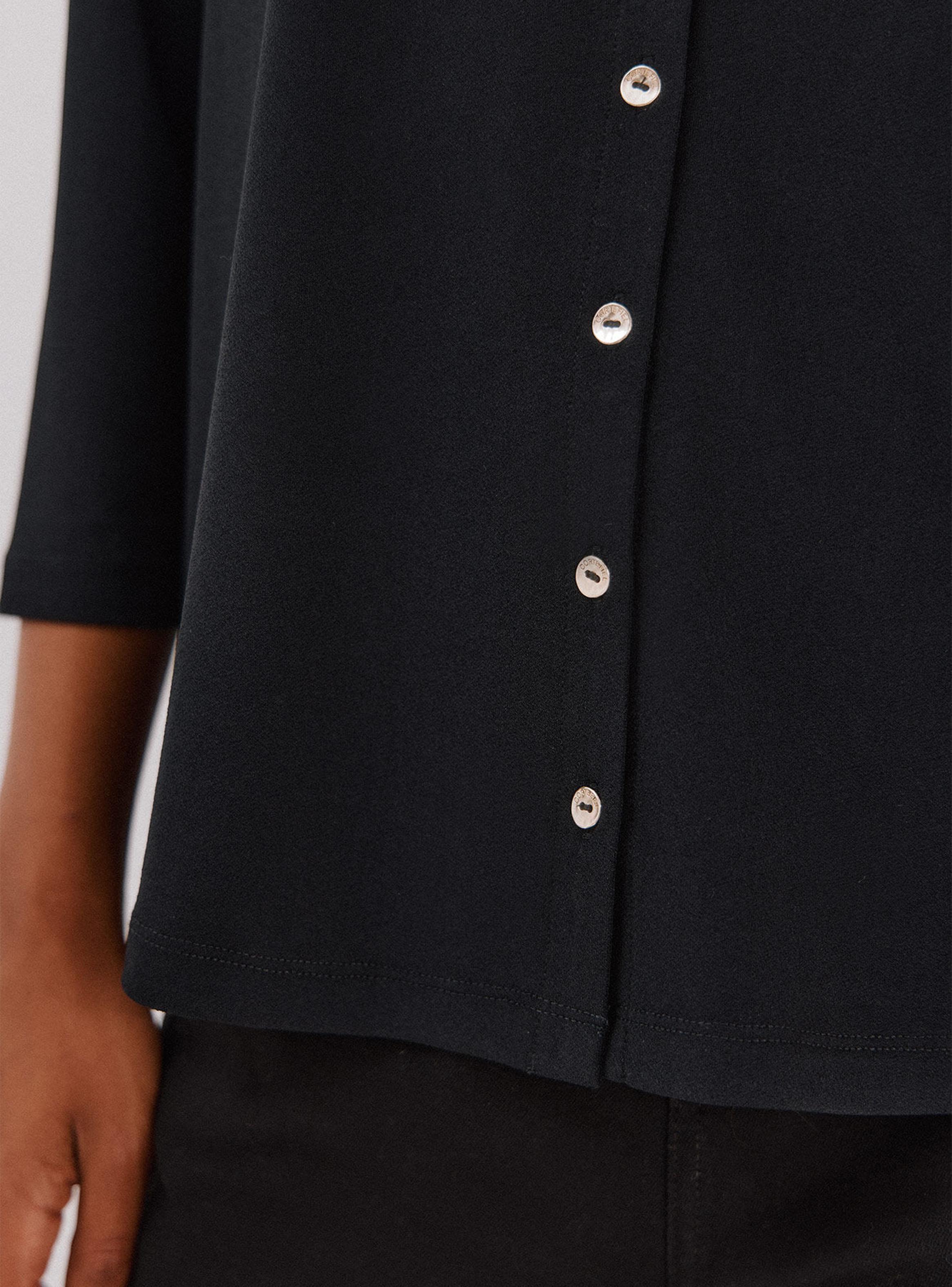 Blusa Elástica Botones-4