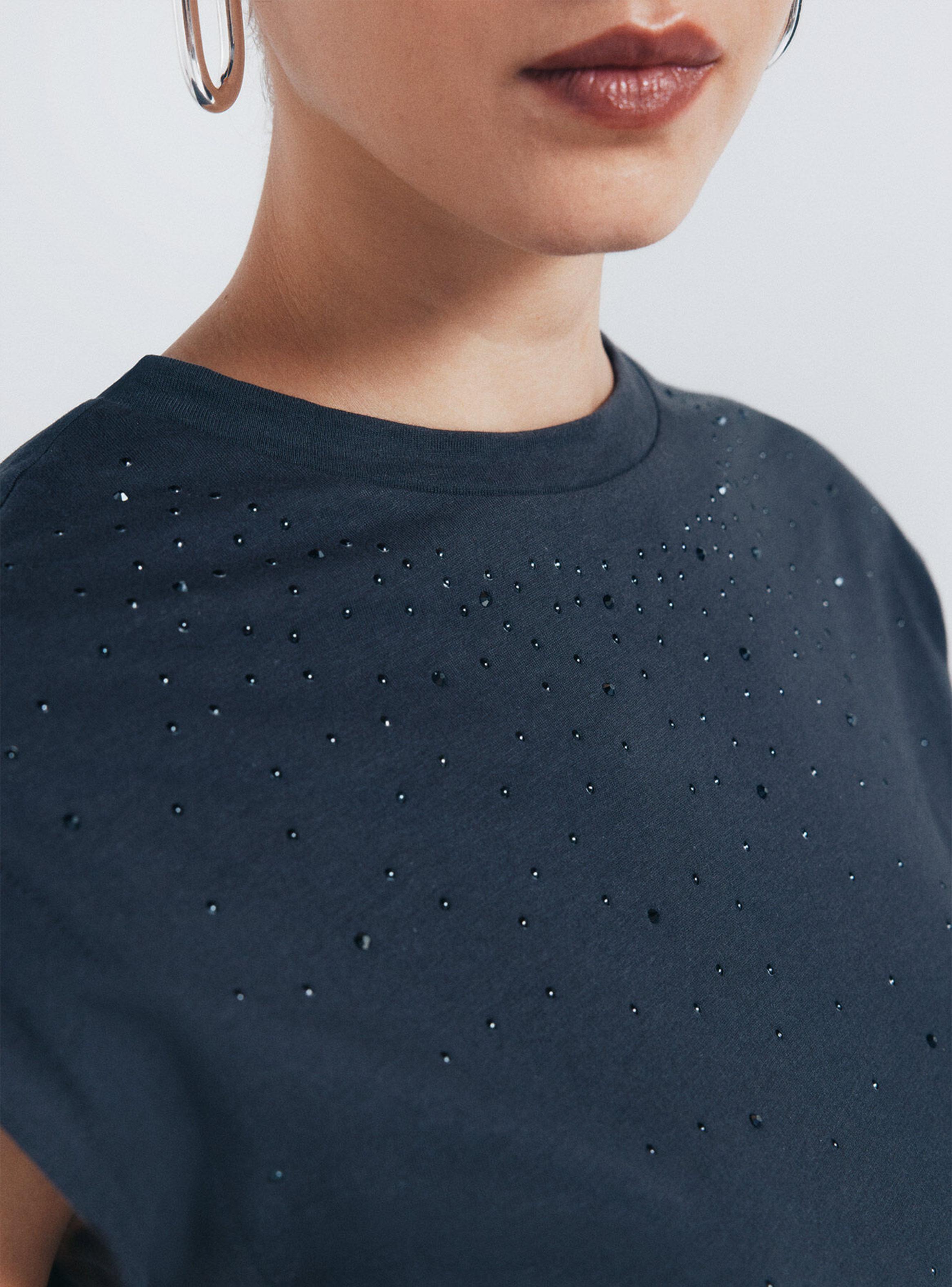 Polera Tachas Cristal-2