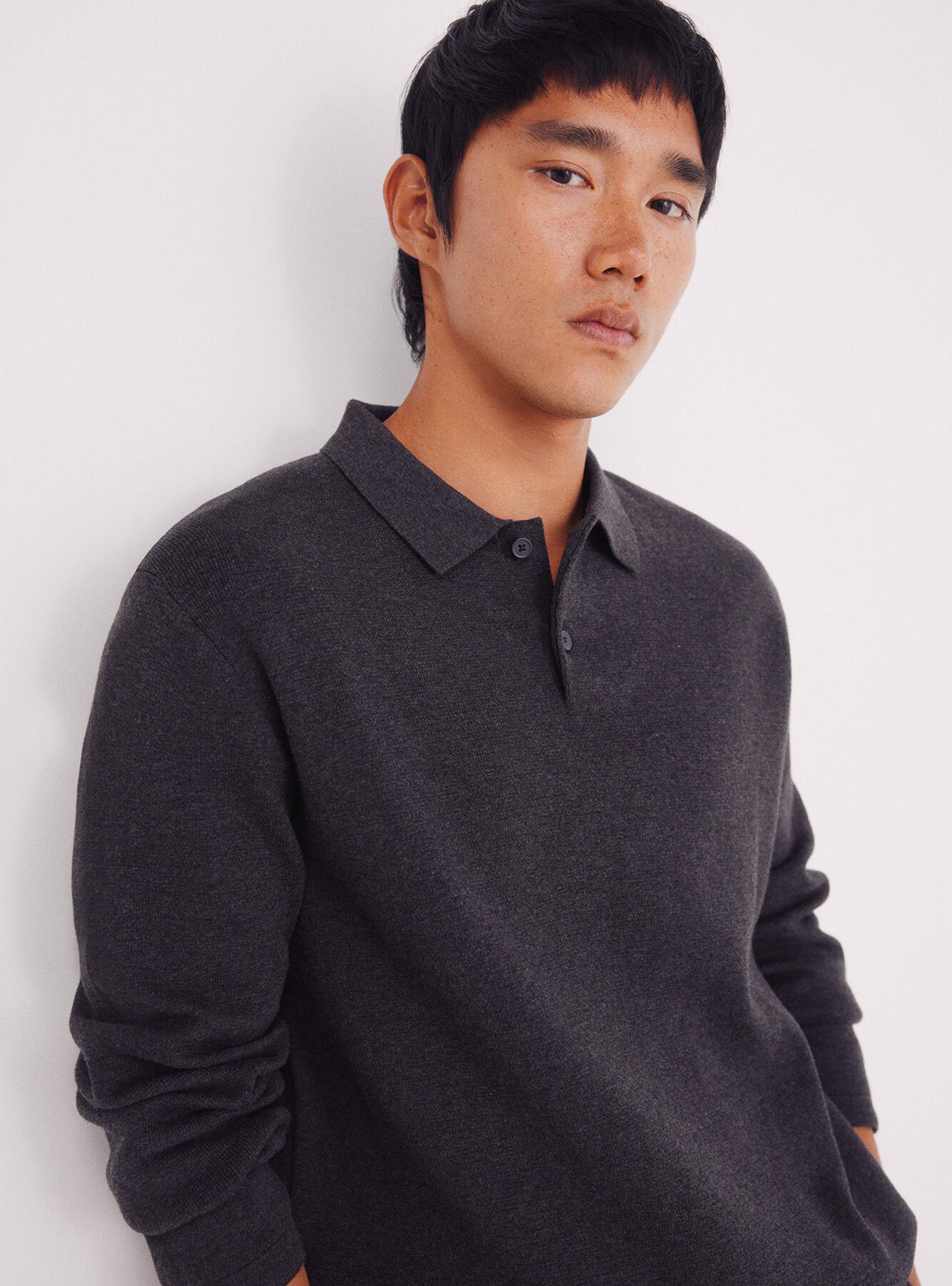 Chaleco Cuello Polo Botones-2