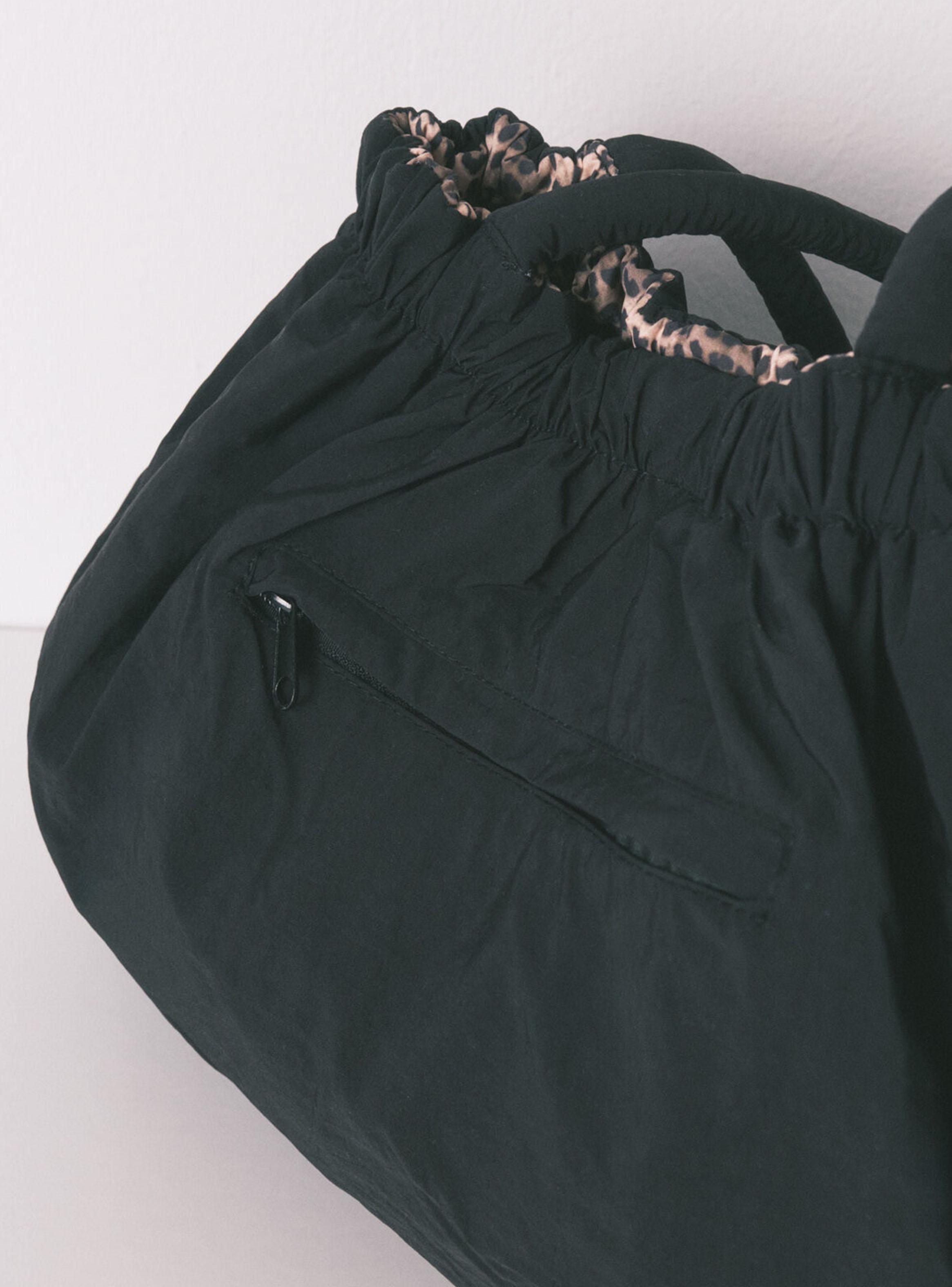 Bolso Reversible Nailon Animal Print-5