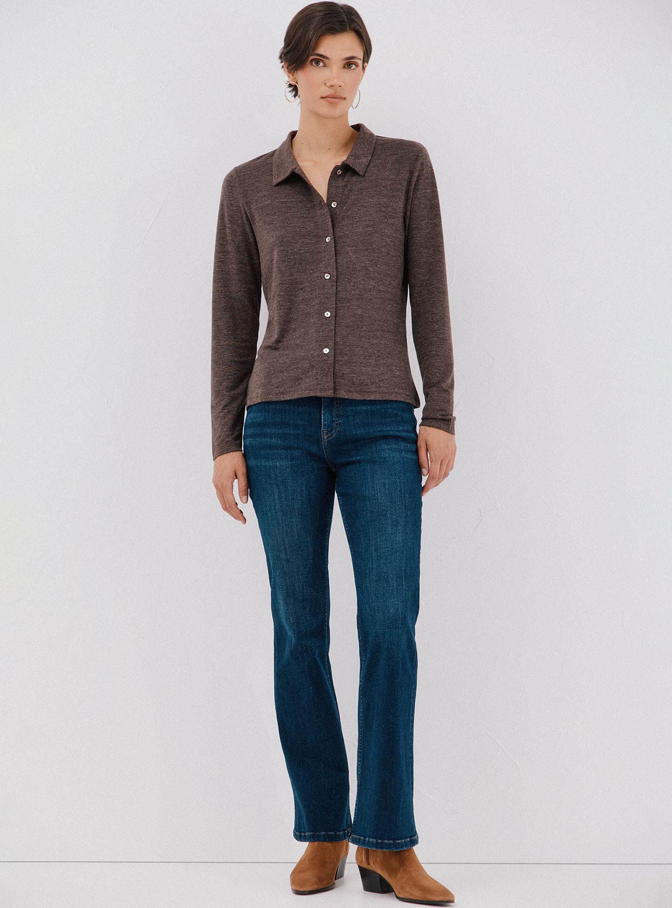 Camisa Elástica Botones-4