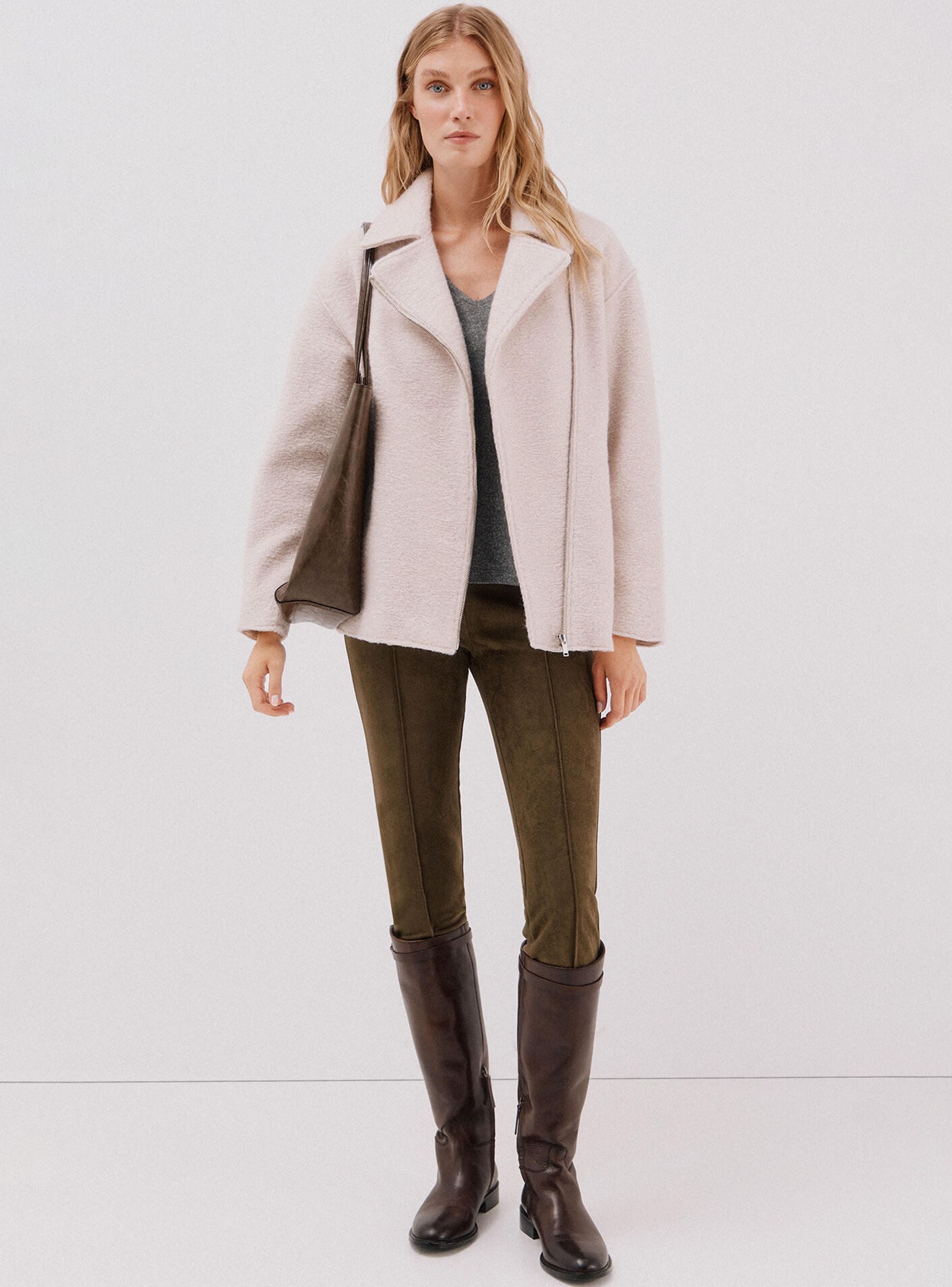 Abrigo Corto Silueta Biker-4