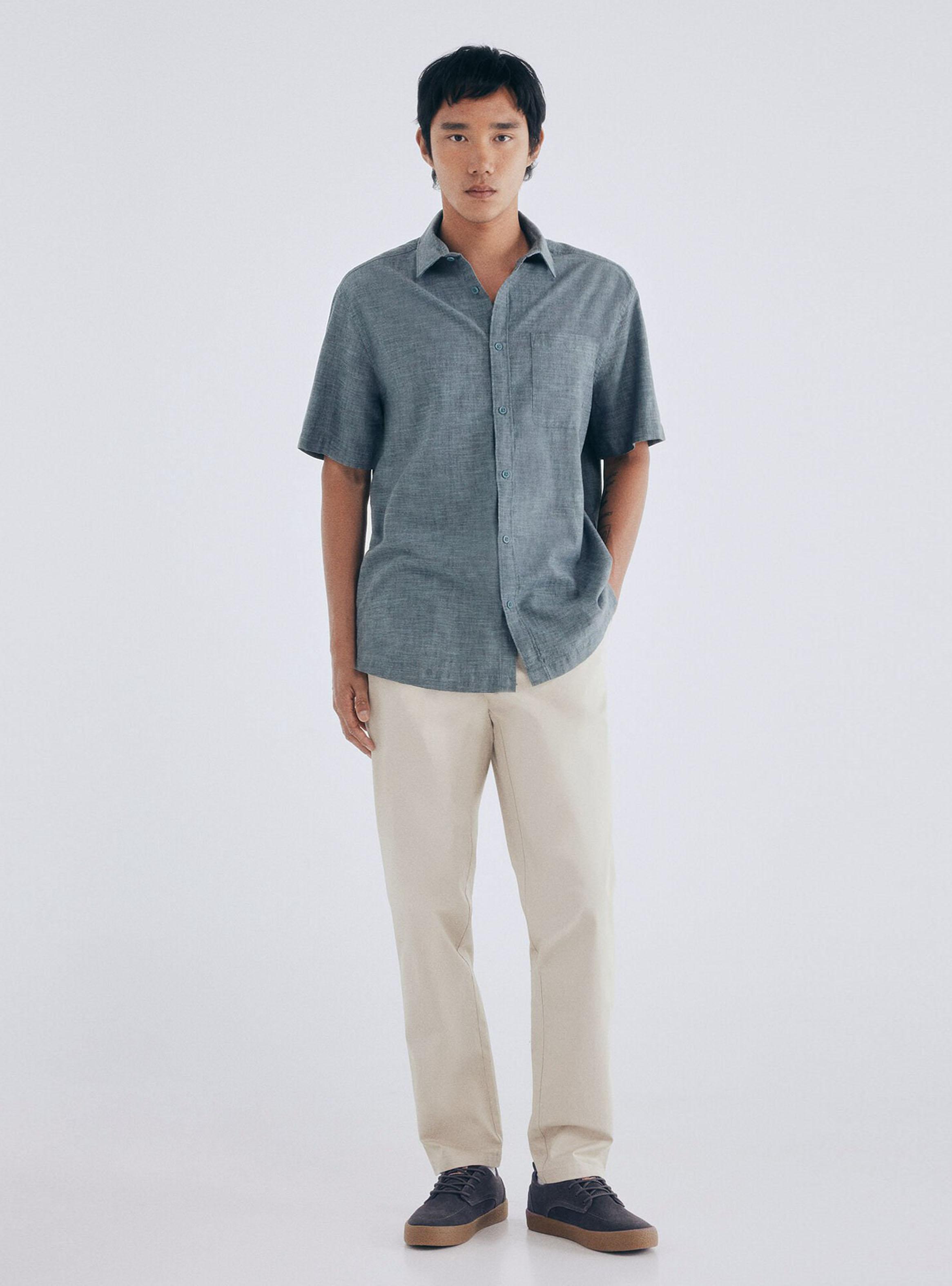 Pantalón Chino Ligero Comfort Slim Fit-5