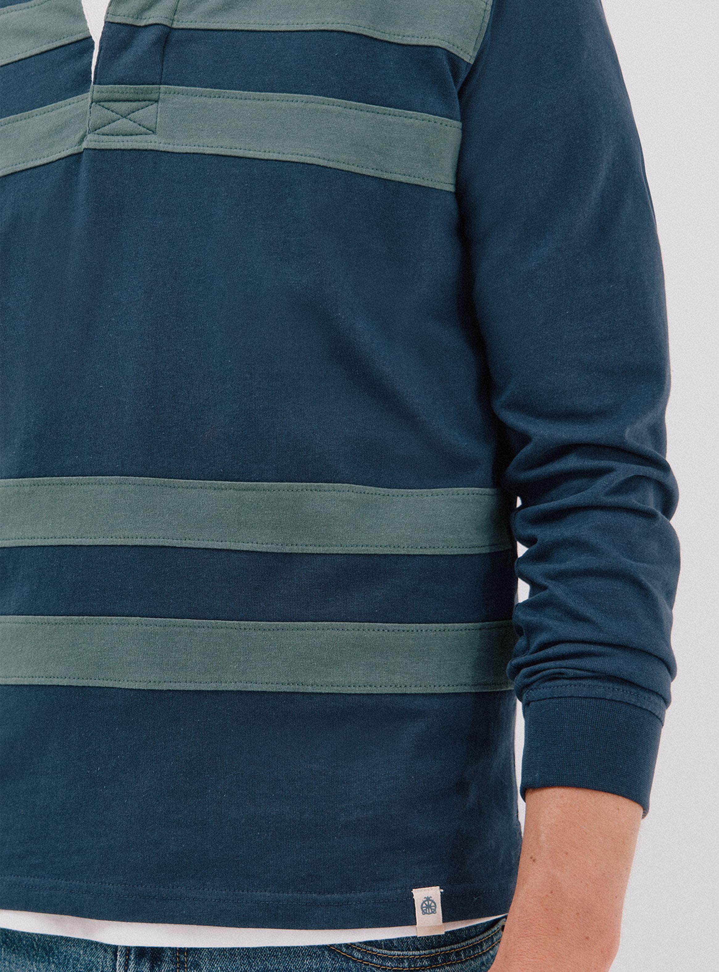 Polo Rugby Print Rayas-3