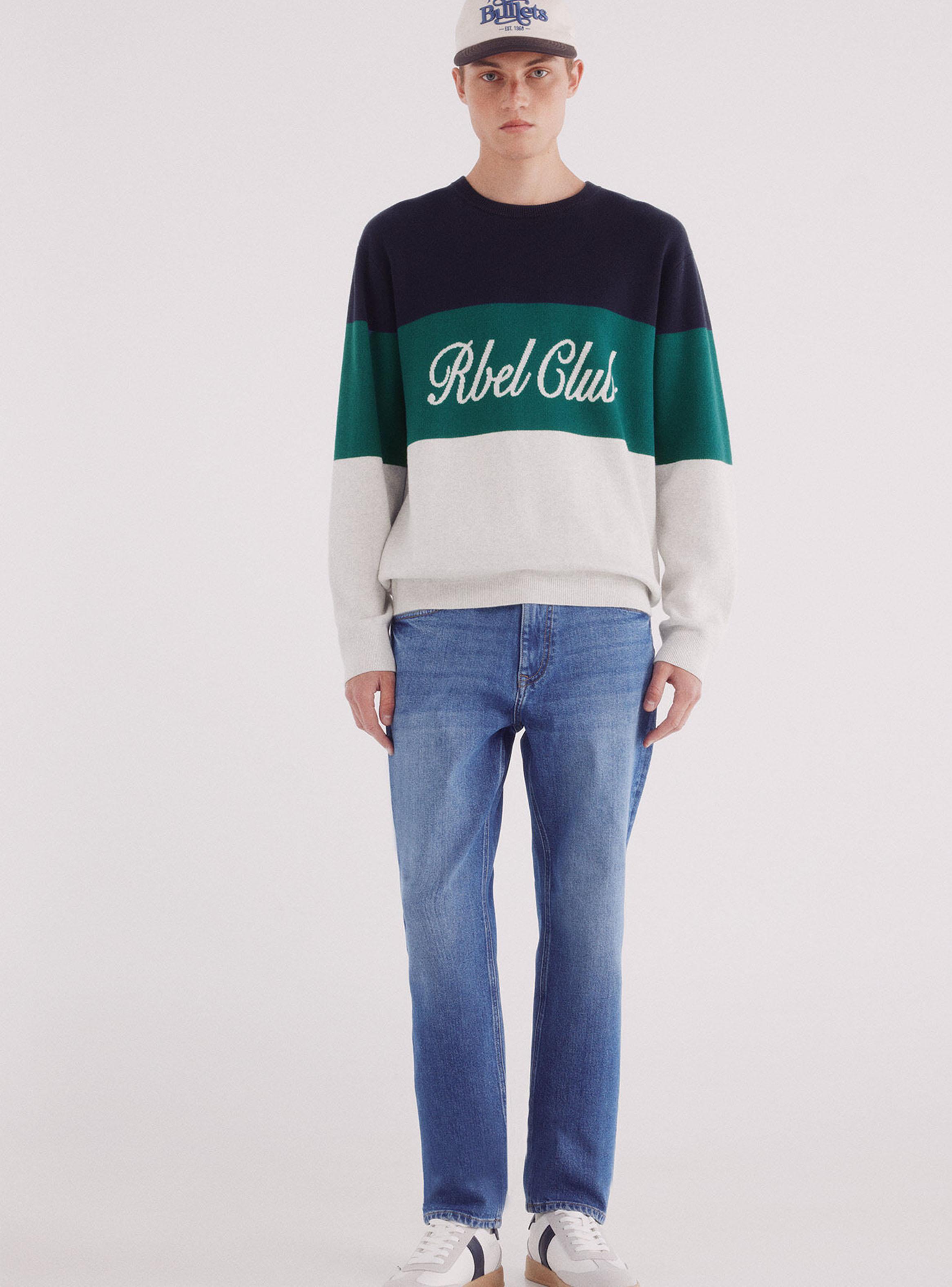 Pantalón Chino Microestampado Slim Fit-4