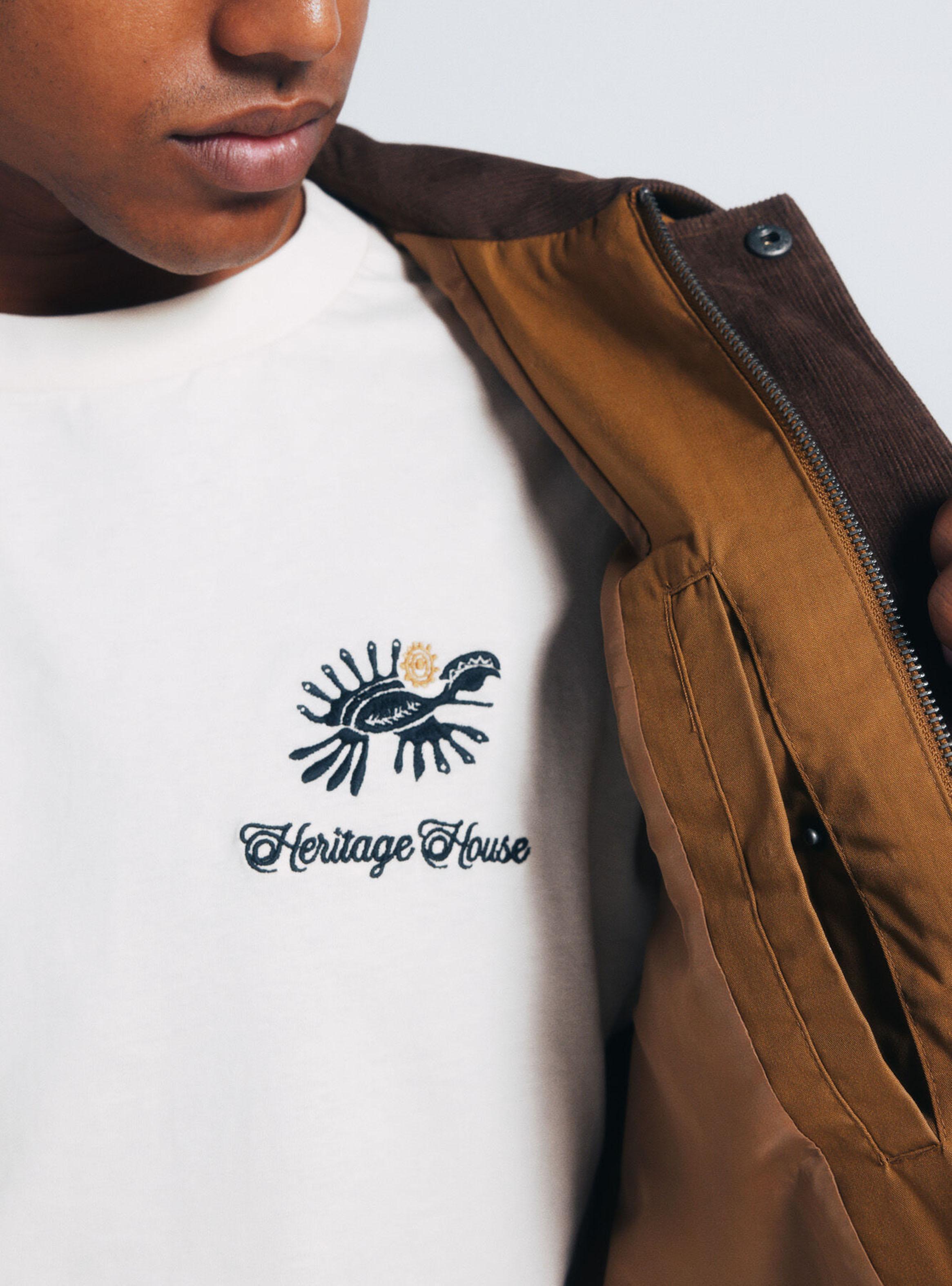 Chaqueta Corta Cuello Pana-2