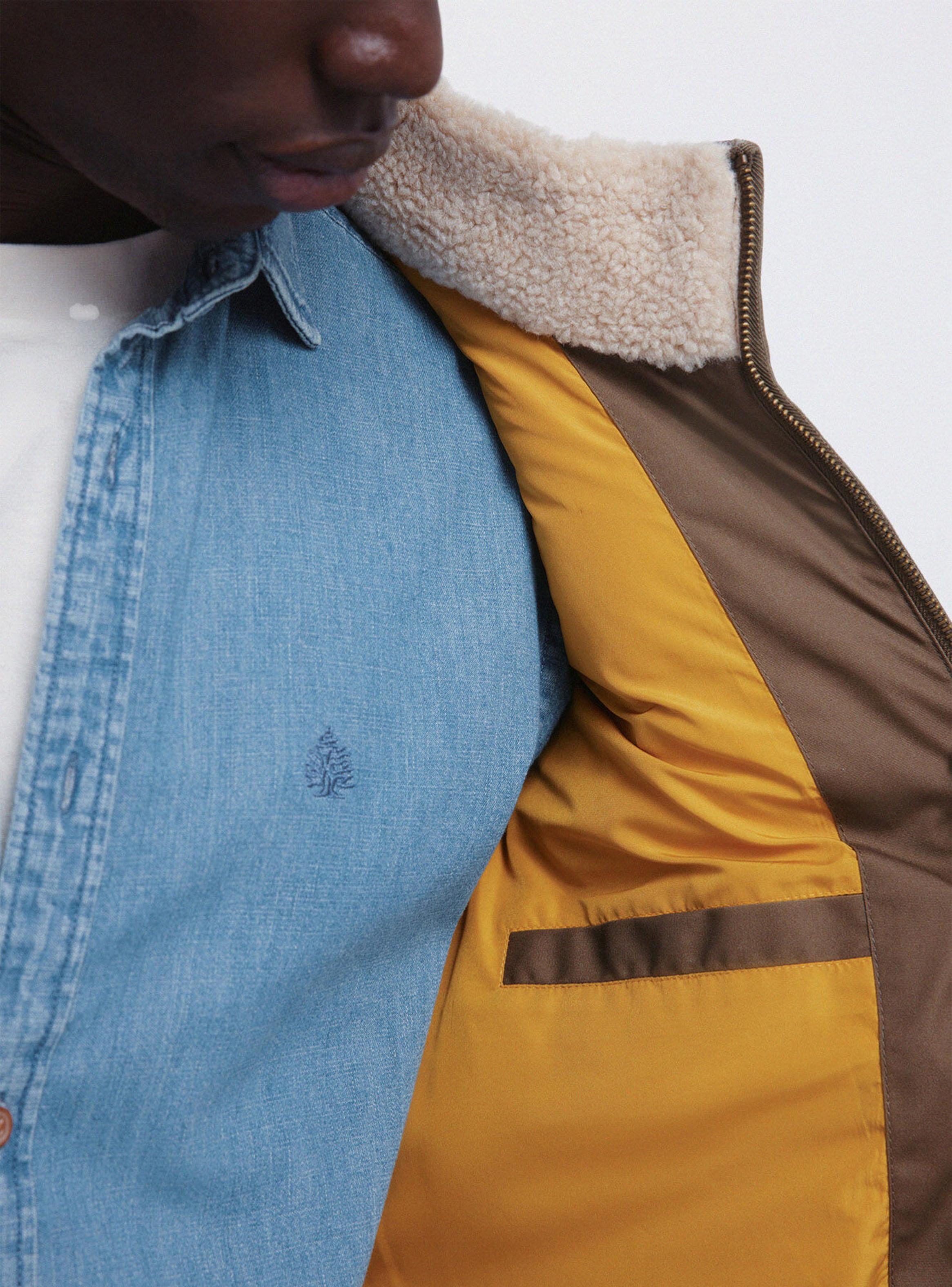 Chaleco Acolchado Contraste-3