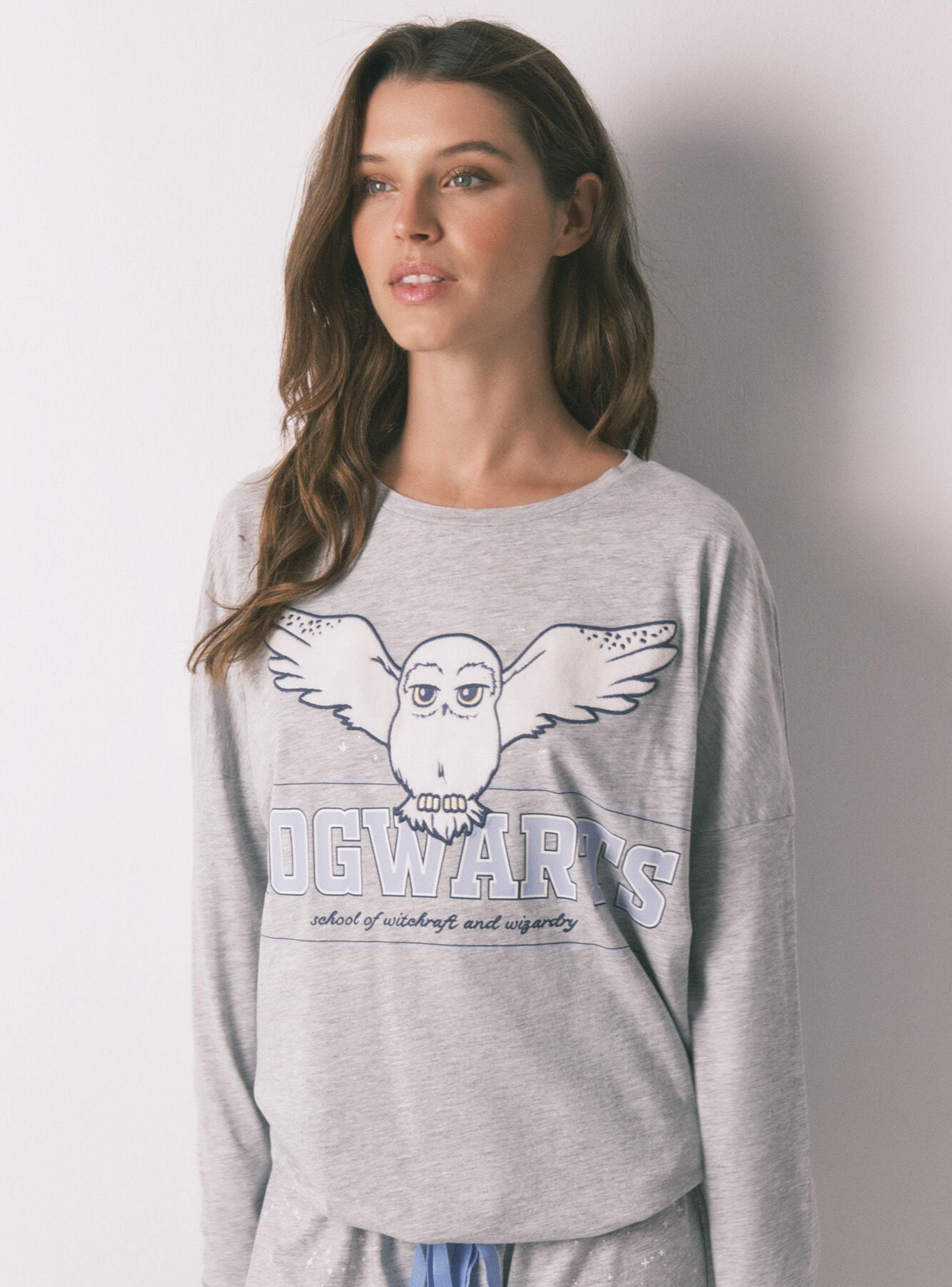 Pijama Largo Algodón Hedwig Gris-2