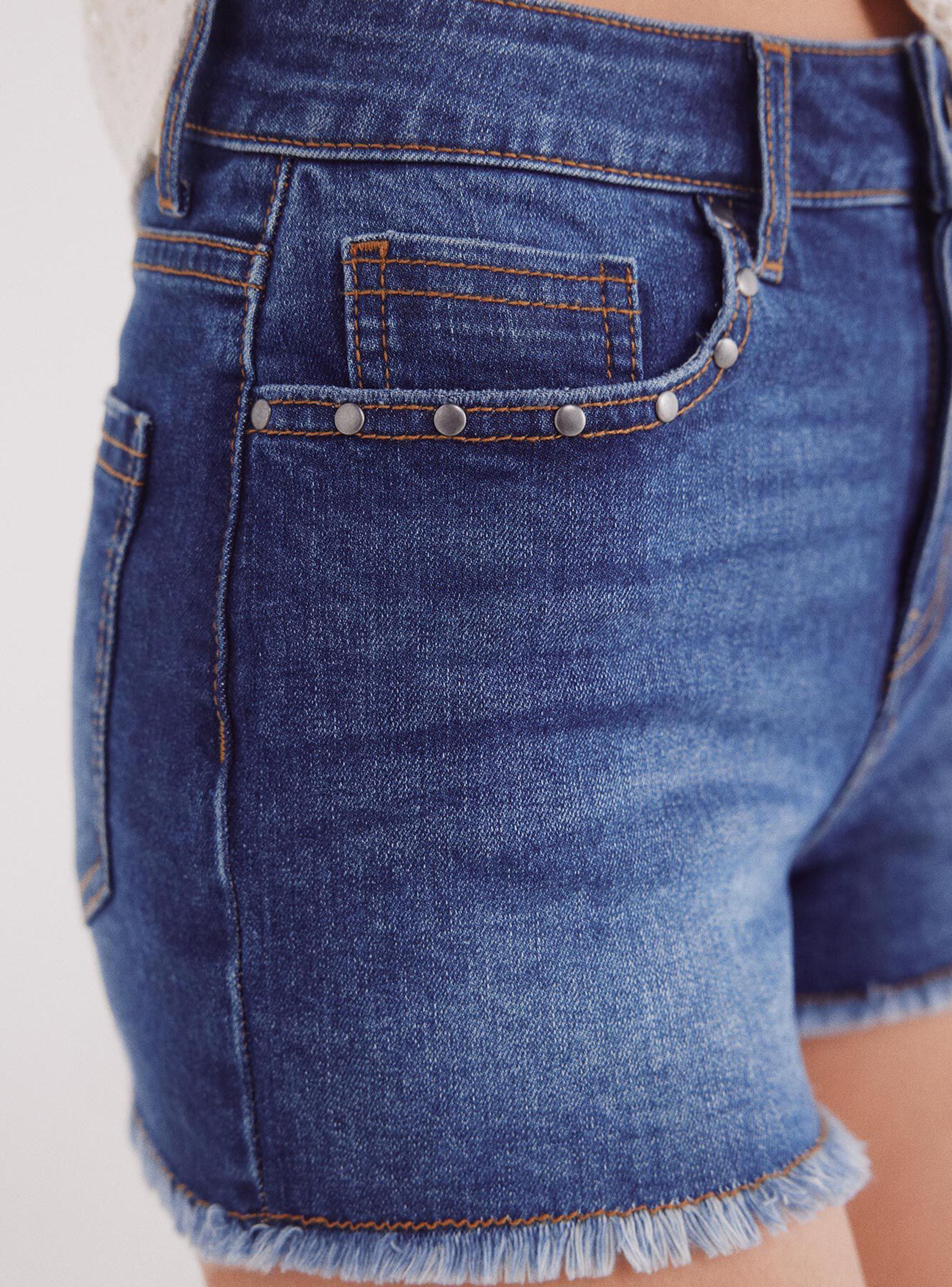 Shorts Vaqueros Tachas-4