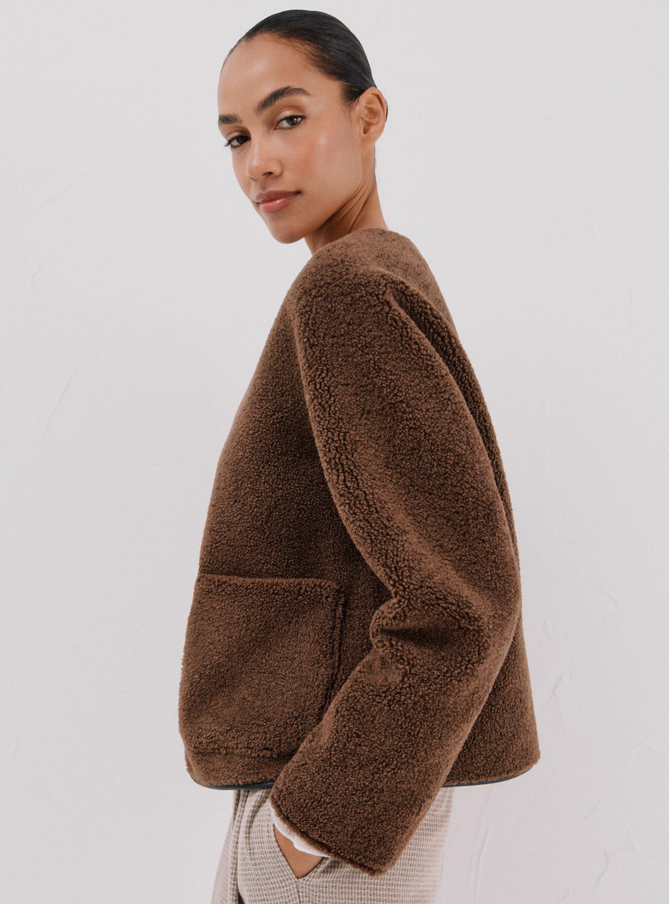 Chaqueta Chaquetón en Efecto Doble Faz-2