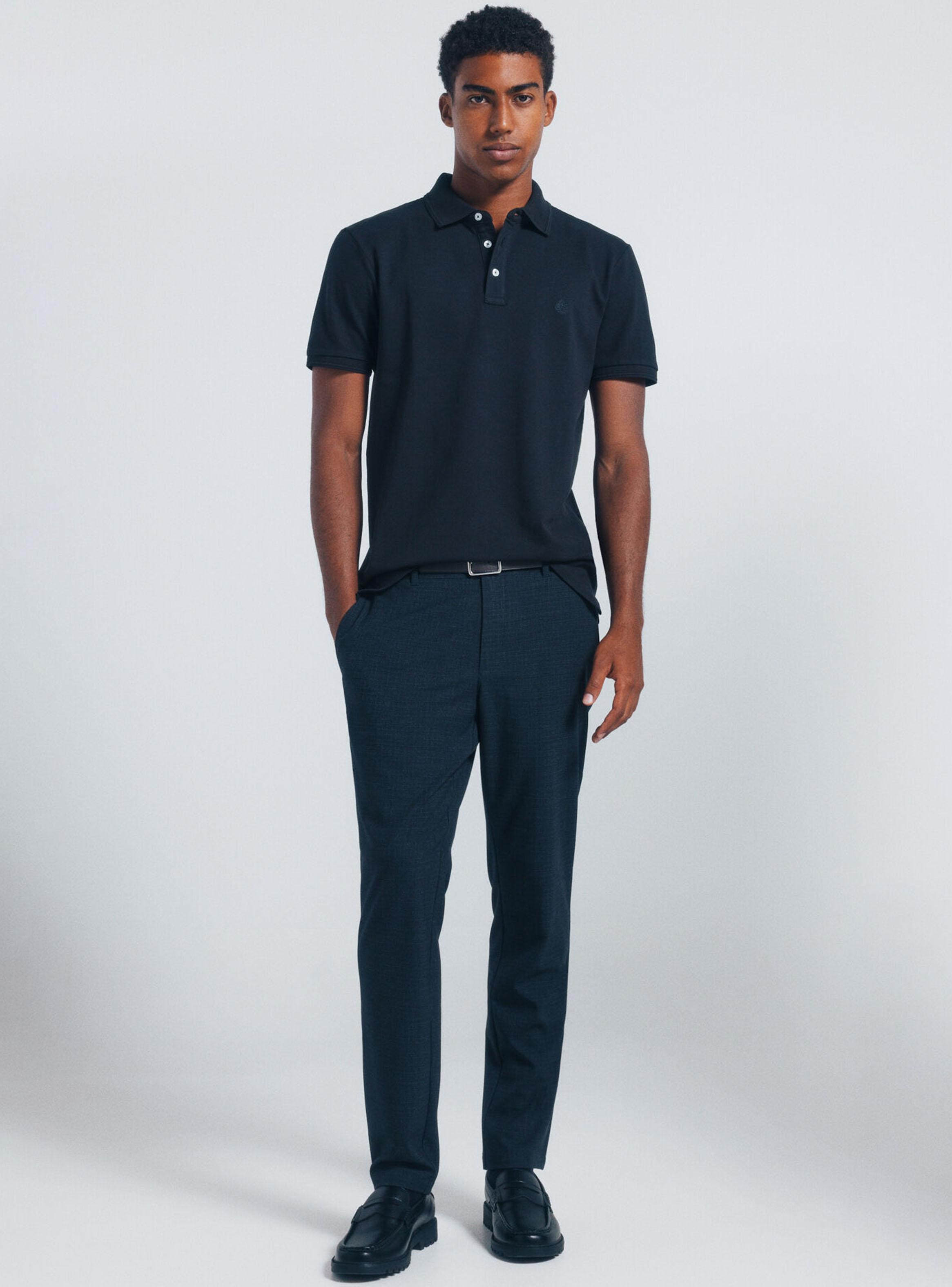 Polo Piqué Slim Fit Algodón-3