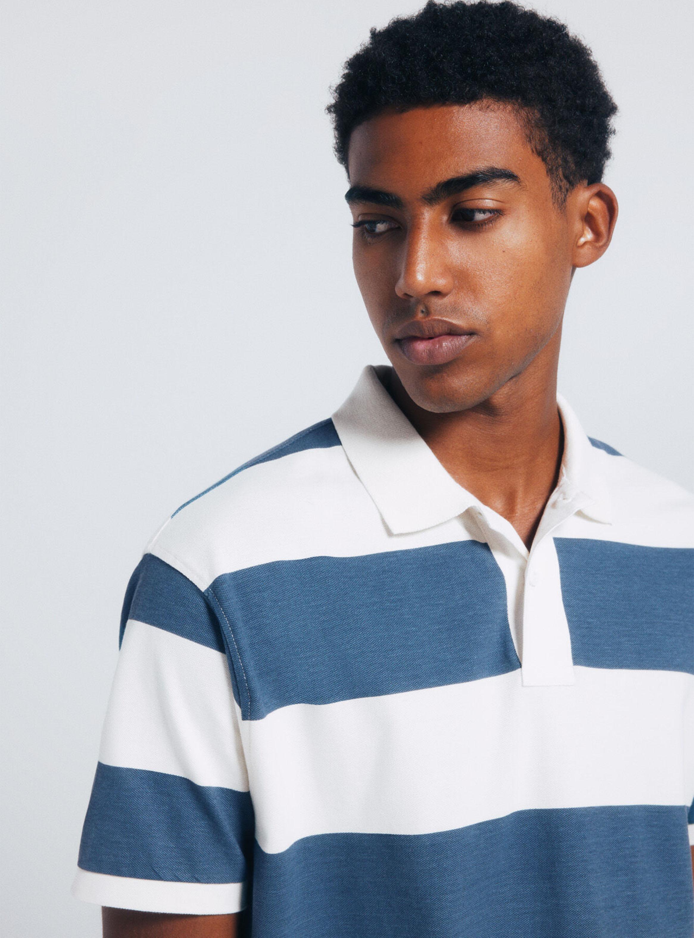 Polo Piqué Rayas Anchas Regular Fit-2