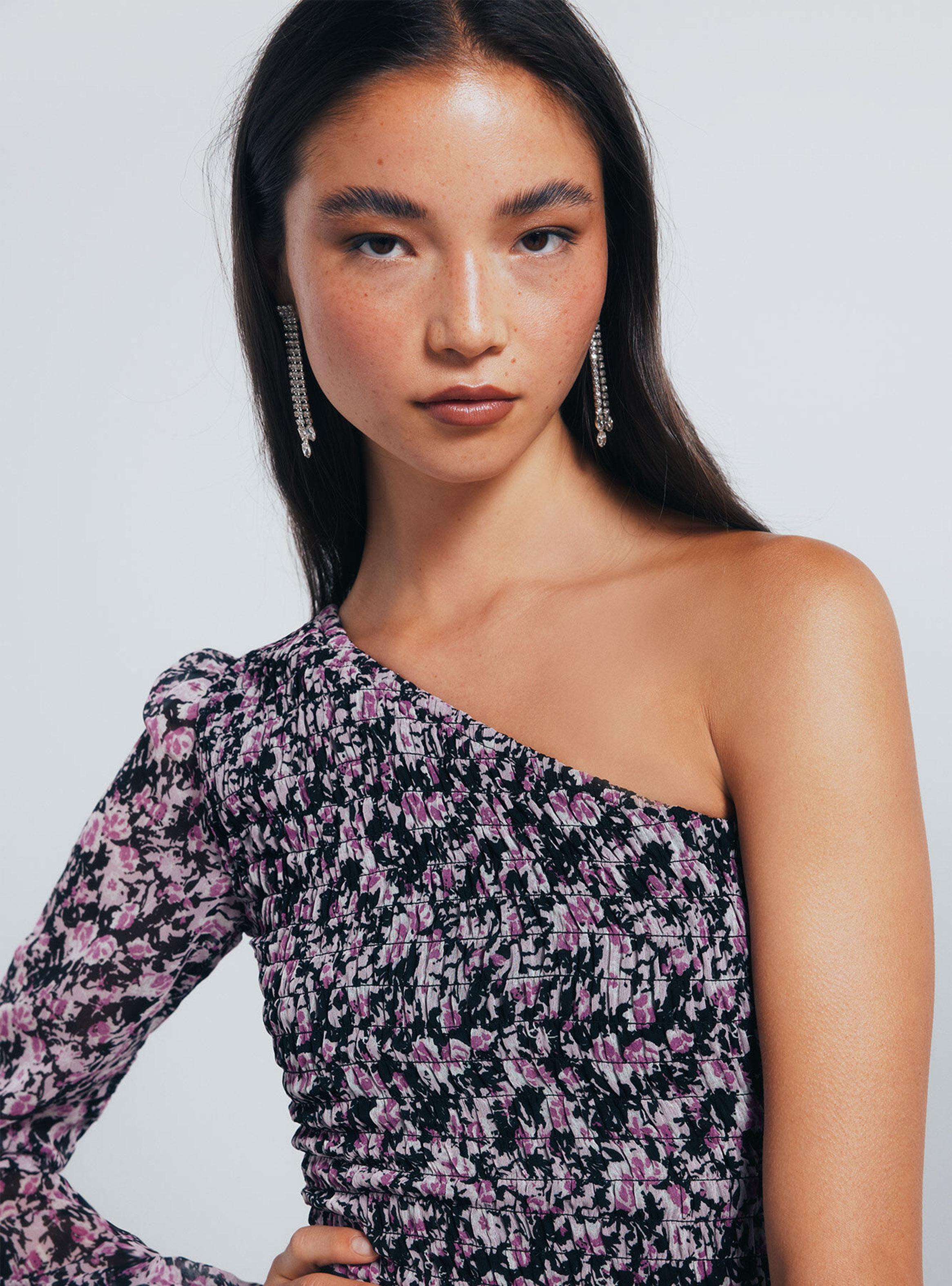 Blusa Asimétrica Smock-2