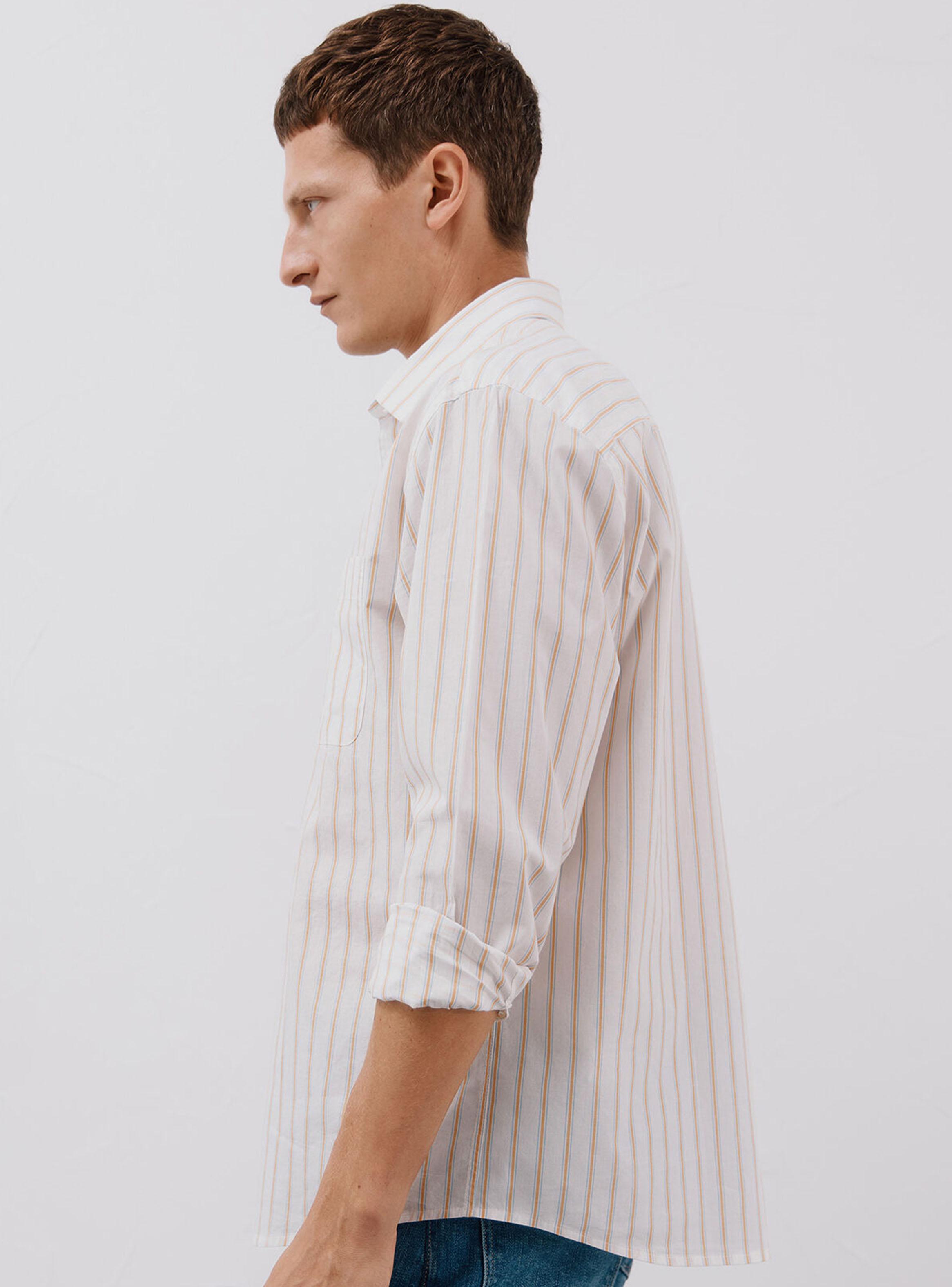 Camisa Print Rayas Popelín-2