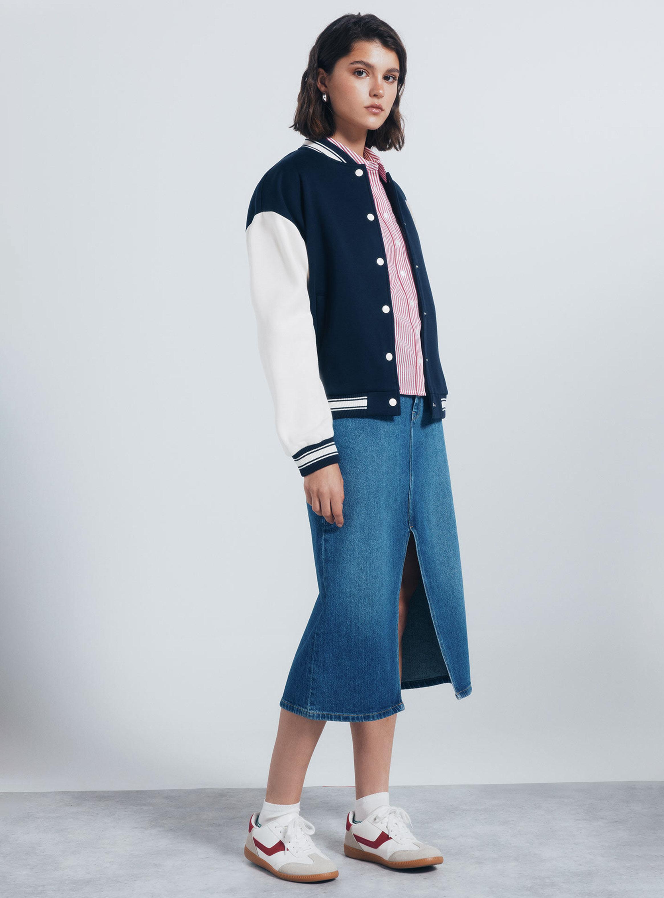 Camisa Cropped Rayas-3