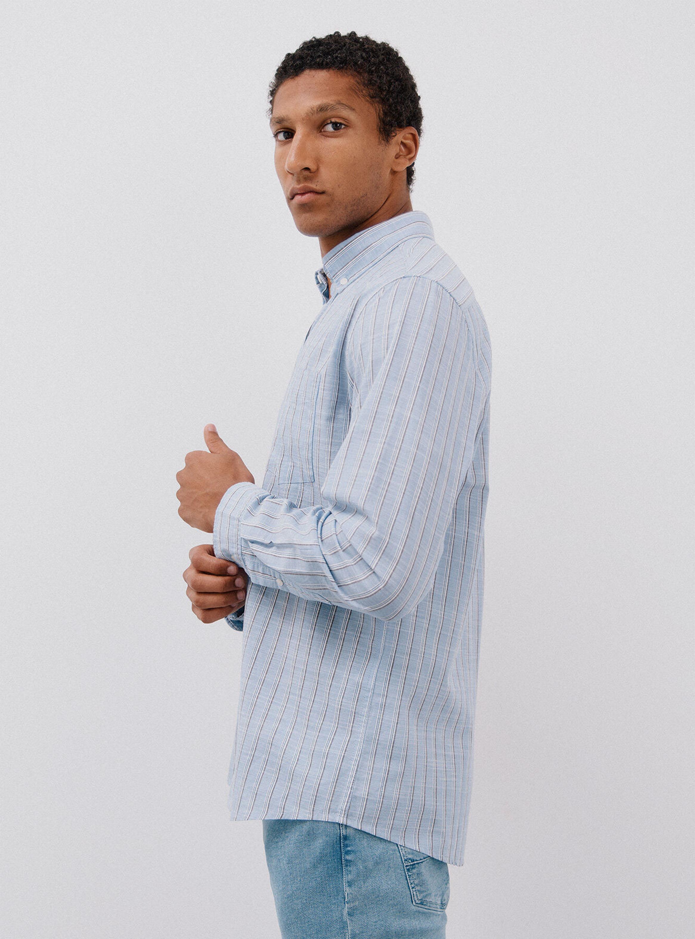 Camisa Rayas Flamé-2