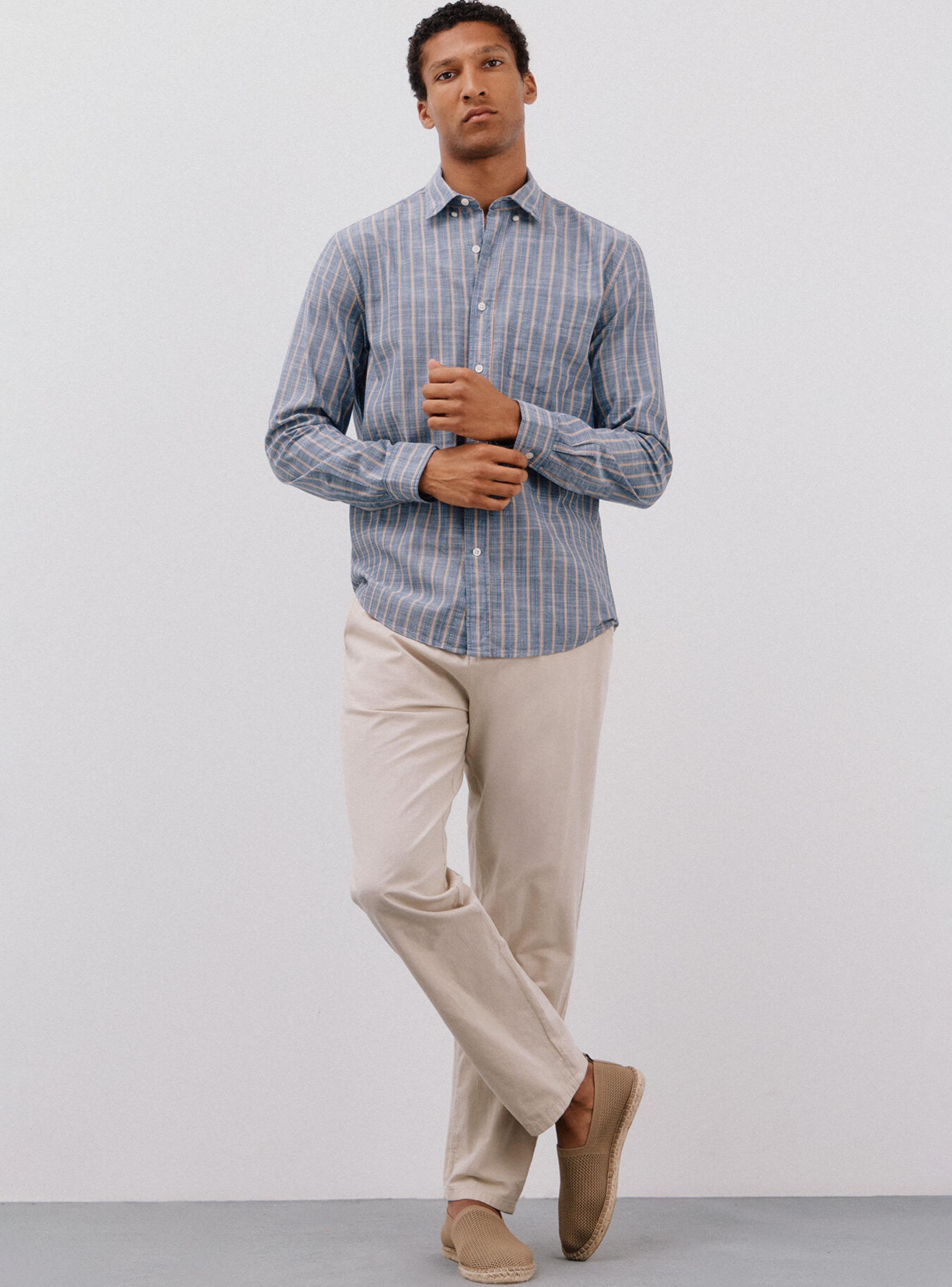 Camisa Rayas Flamé-4