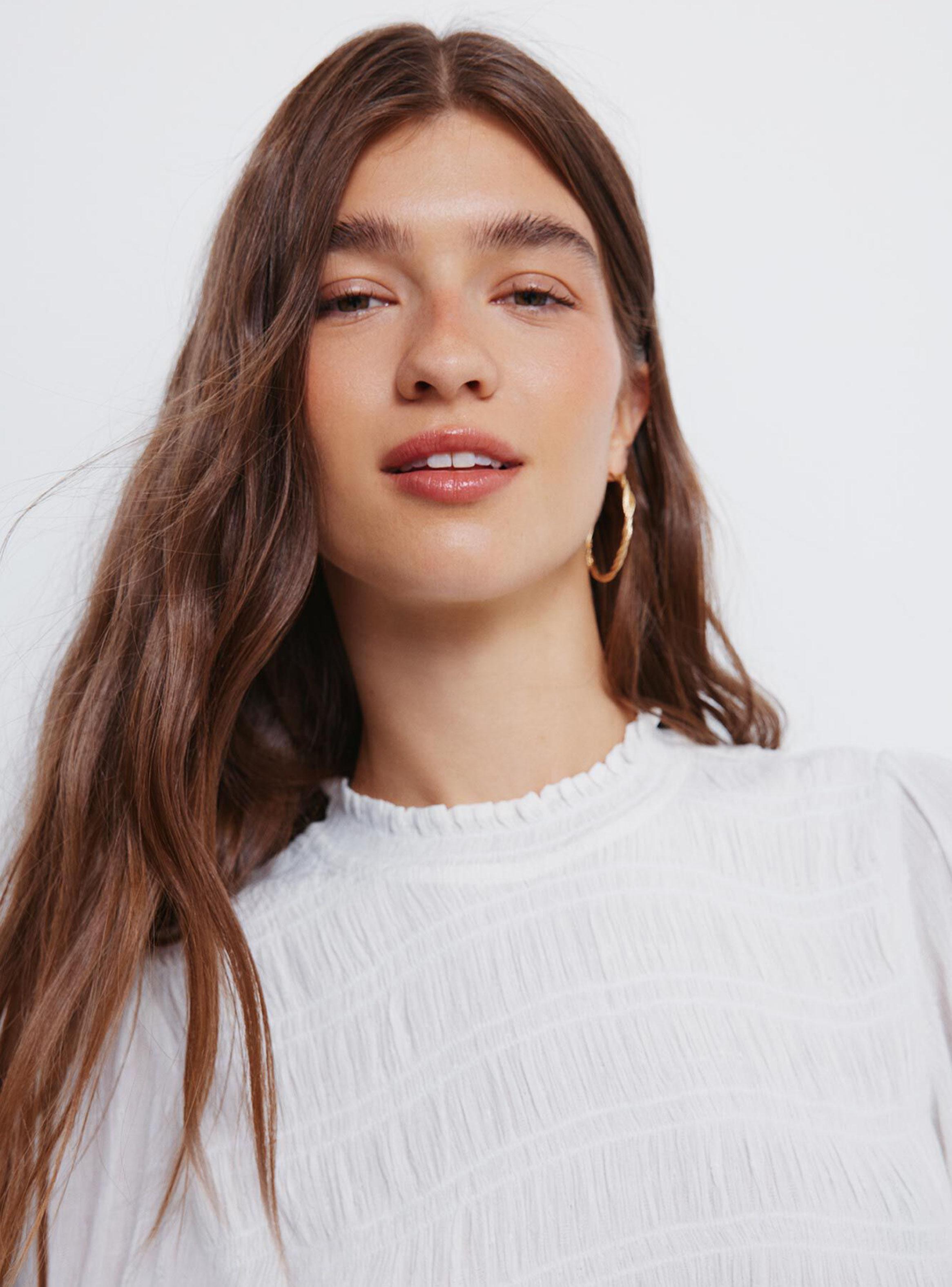 Blusa Romántica Gomas-2