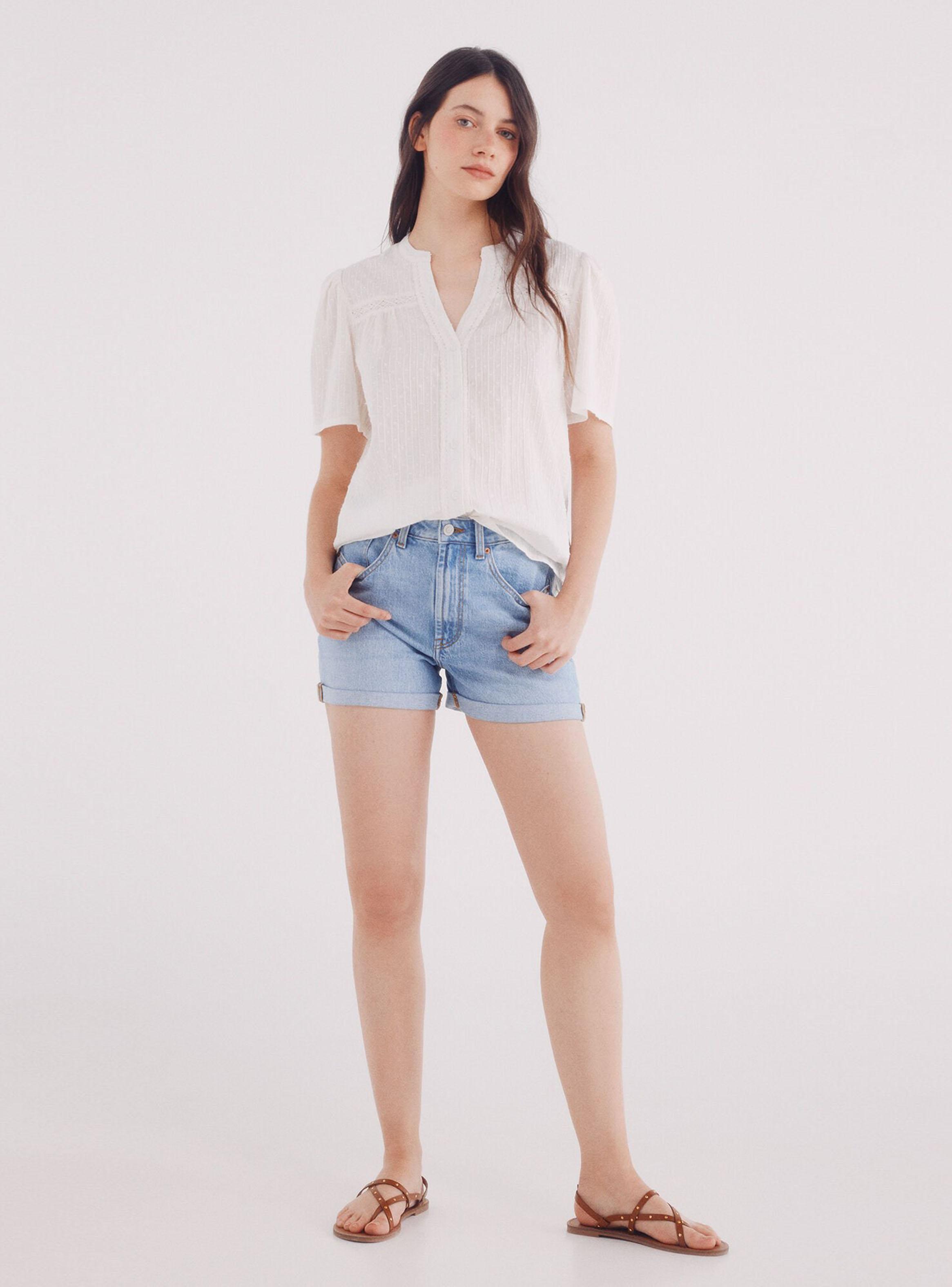 Camisa Manga Corta Oxford-3