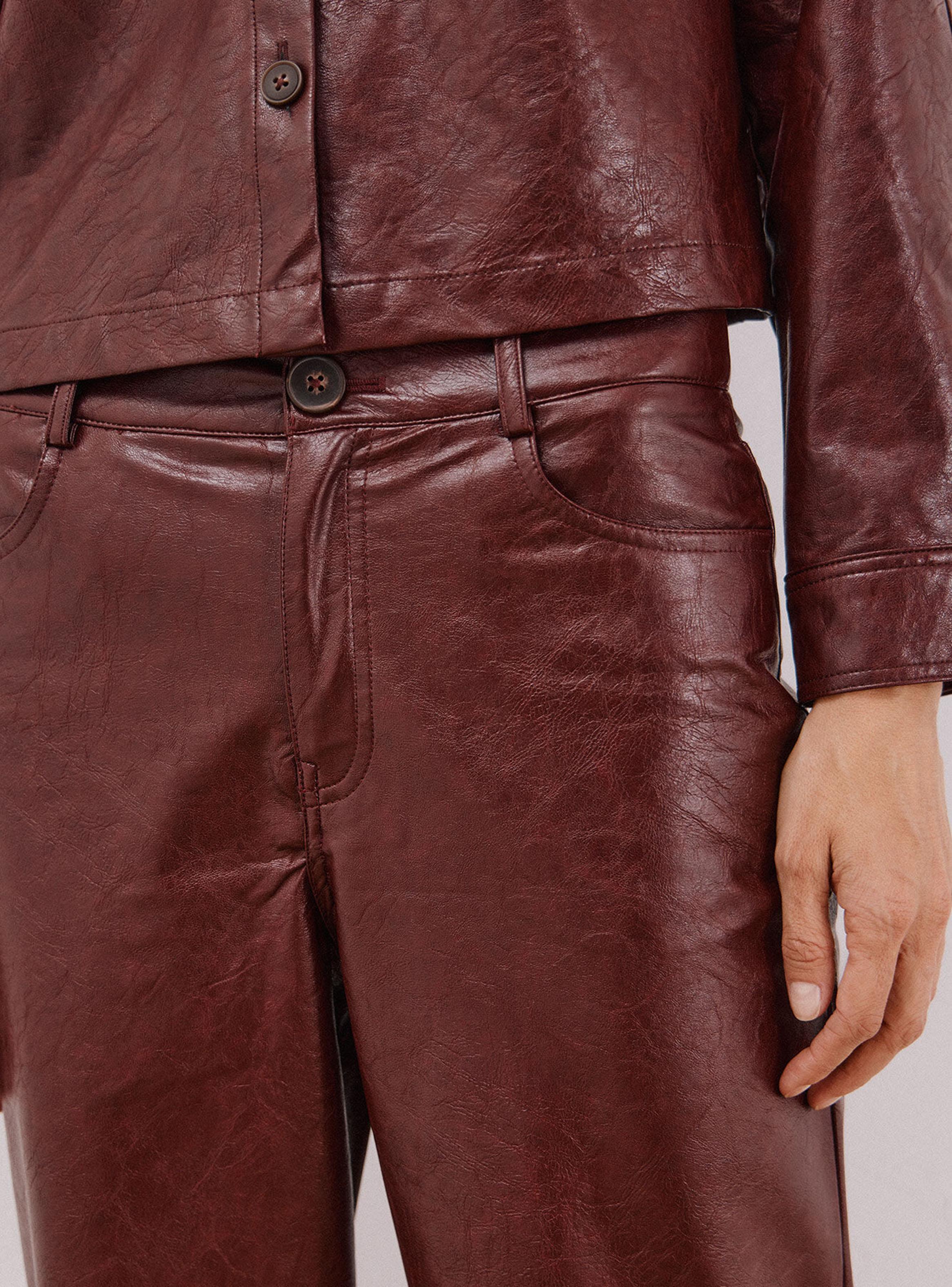 Pantalón Efecto Piel-2