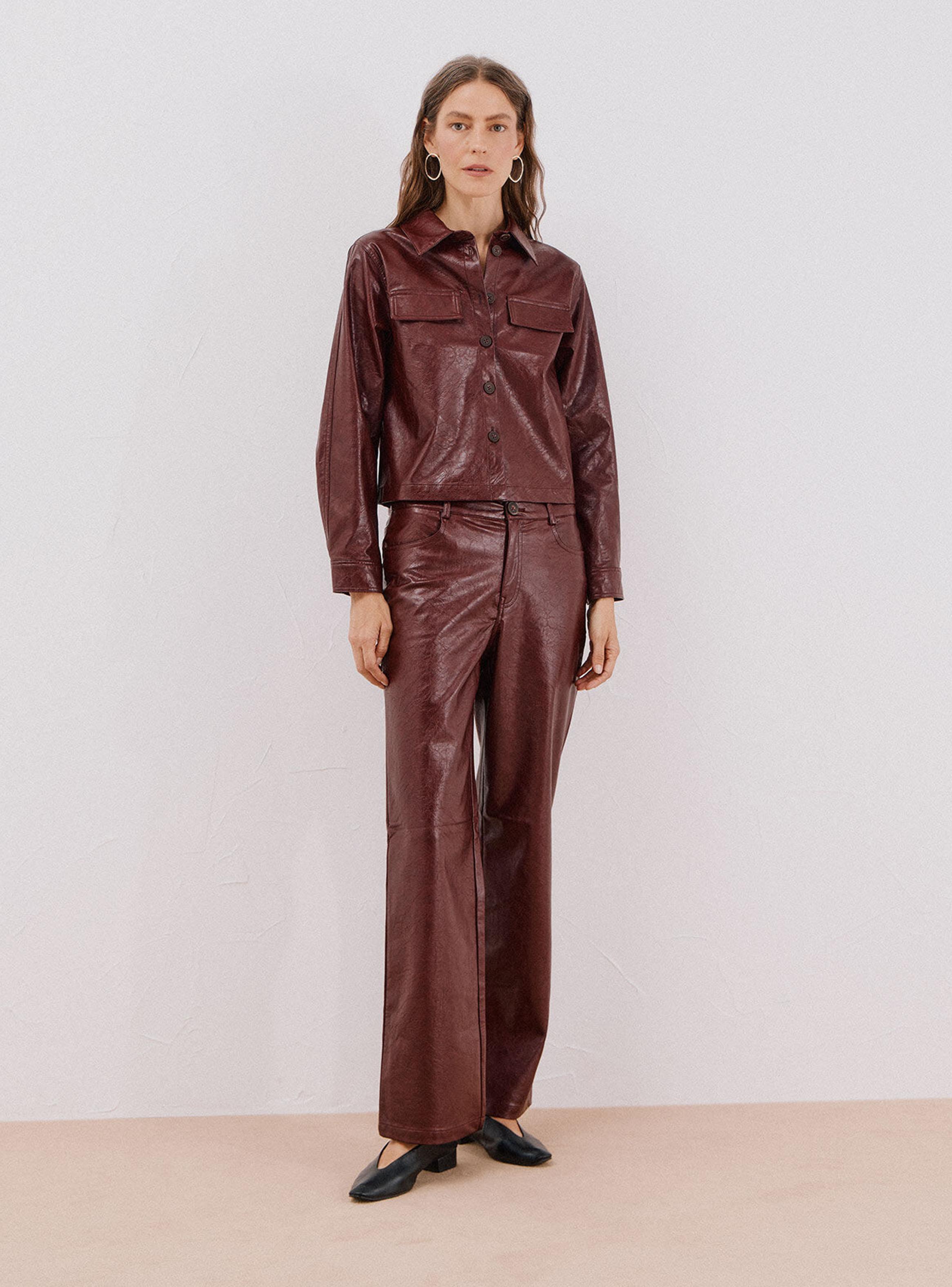 Pantalón Efecto Piel-3