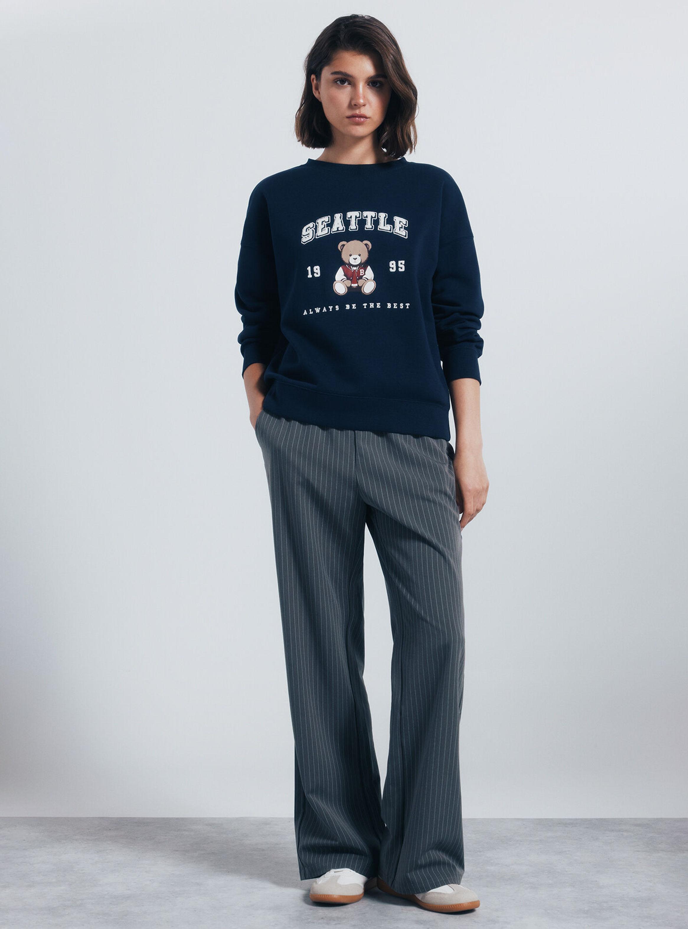 Pantalón Vestir Jogger Ancho-4