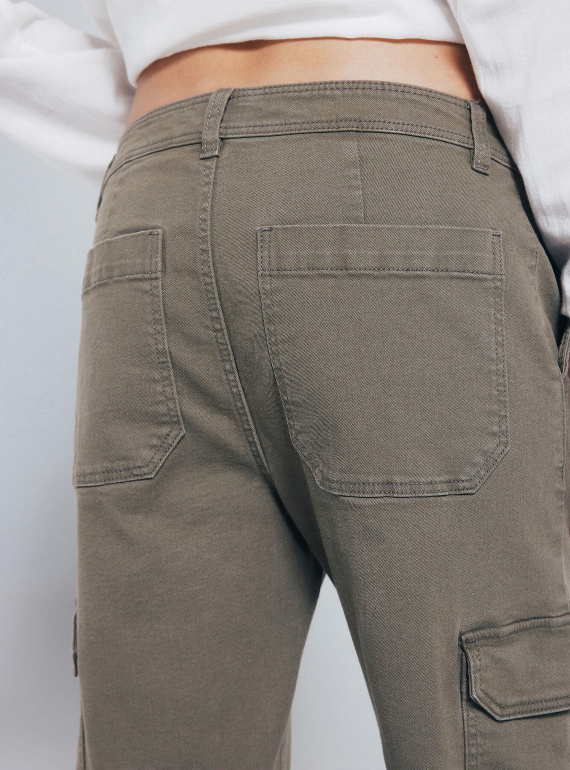 Pantalón Cargo Algodón-3