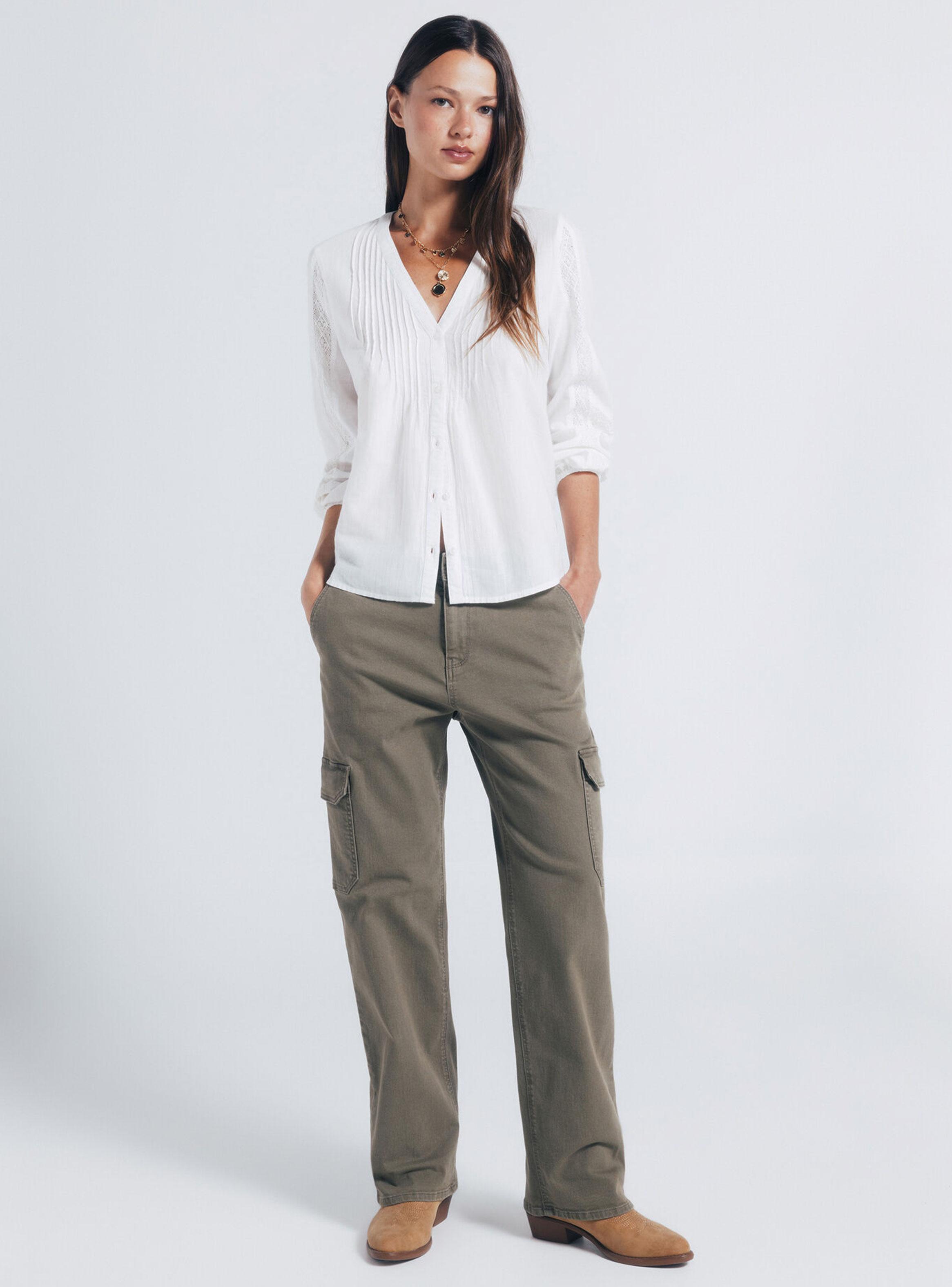 Pantalón Cargo Algodón-4